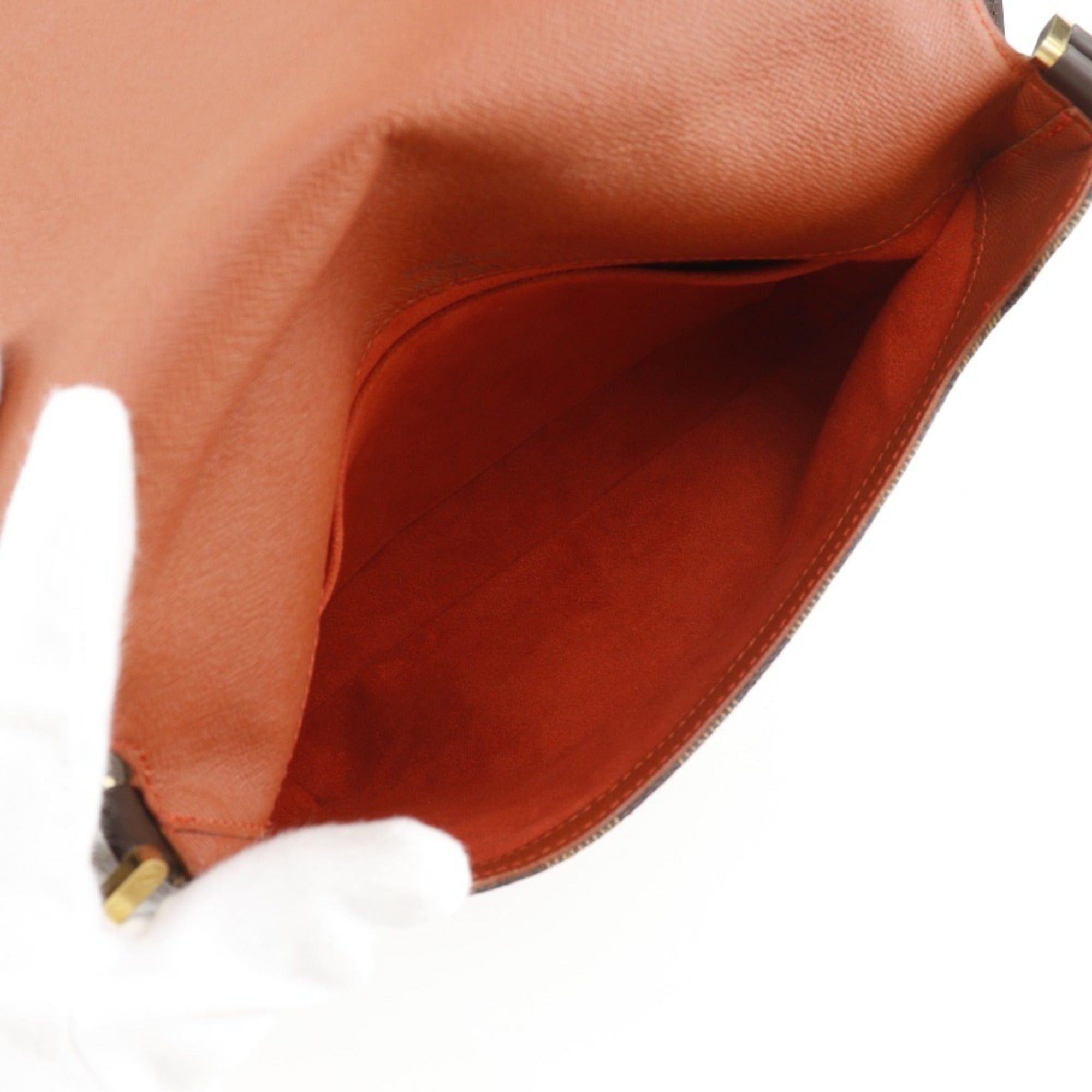 Louis Vuitton Louis Vuitton Musette Tango Short Shoulder Bag N51255 Damier Canvas 2004 Brown LM0034 A5 Muse short Women's Size ONE SIZE - 6 Thumbnail