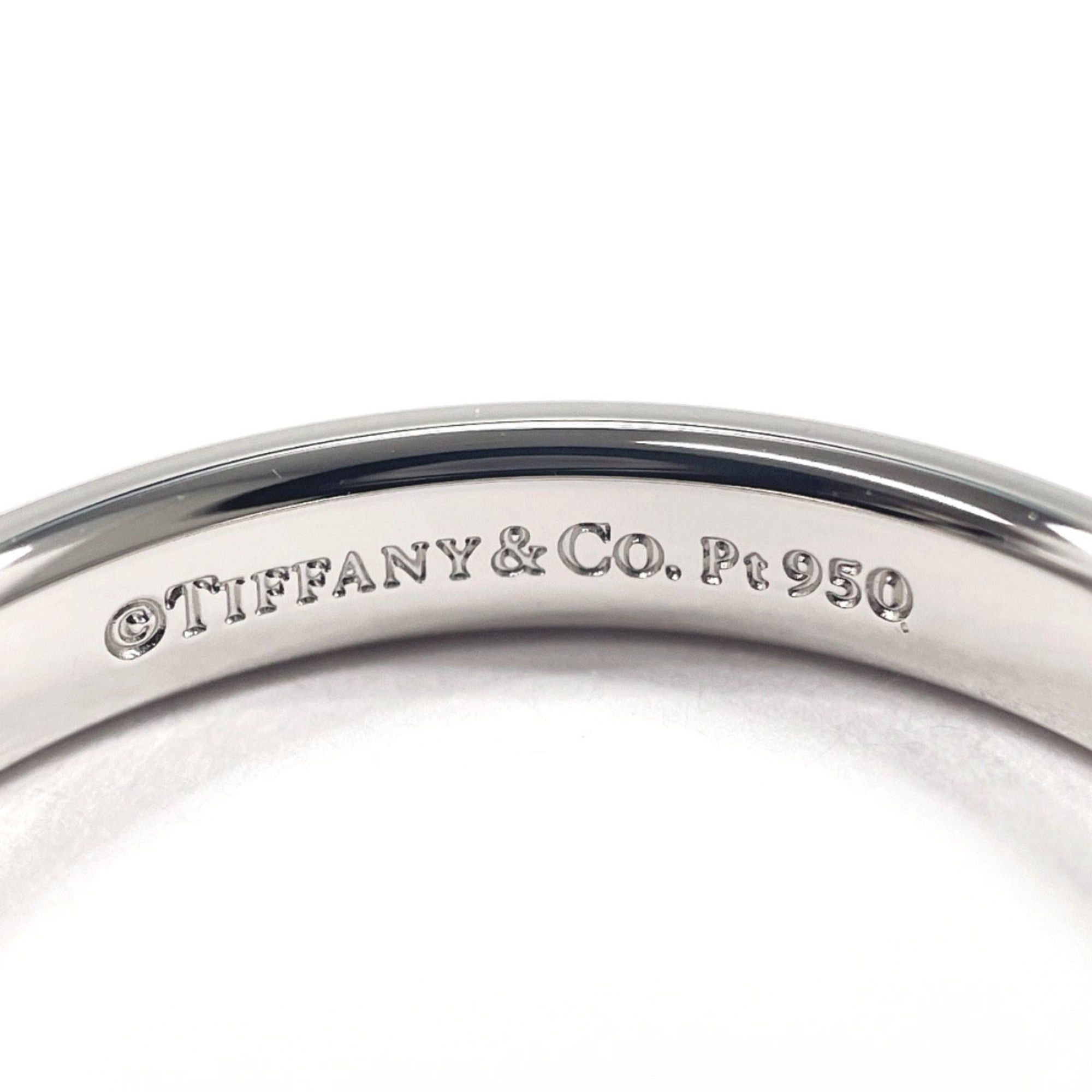 Tiffany & Co. TIFFANY&Co. Tiffany Wedding Band Ring Forever Ring, Pt950 Platinum, 14.5cm, Silver, Unisex Size ONE SIZE - 3 Thumbnail