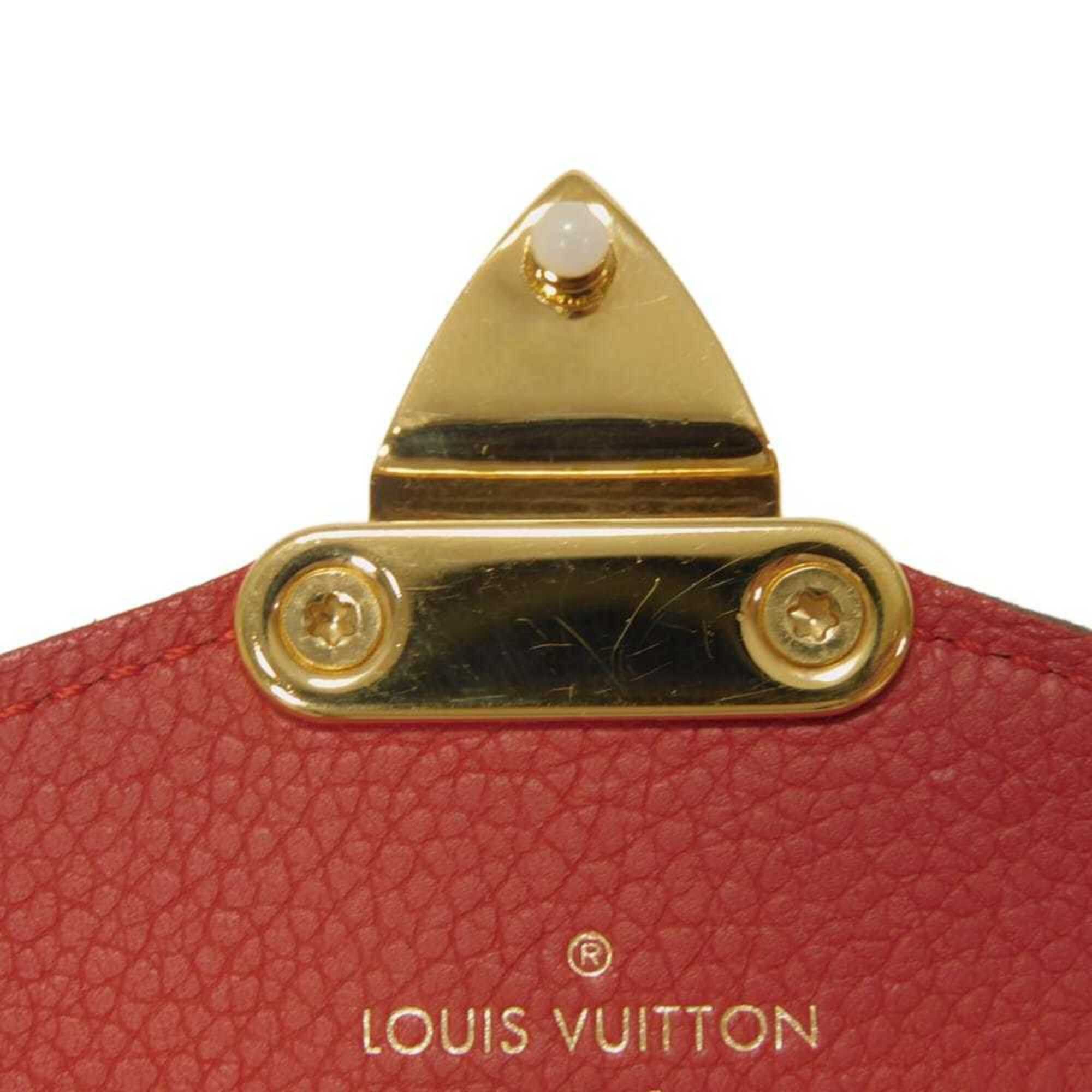 Louis Vuitton Louis Vuitton Portefeuille Pallas Long Wallet, LV Logo, Flower, S-shaped Lock, Red Flap, Bi-fold, Monogram Cerise, M58414, Women's Size ONE SIZE - 7 Thumbnail