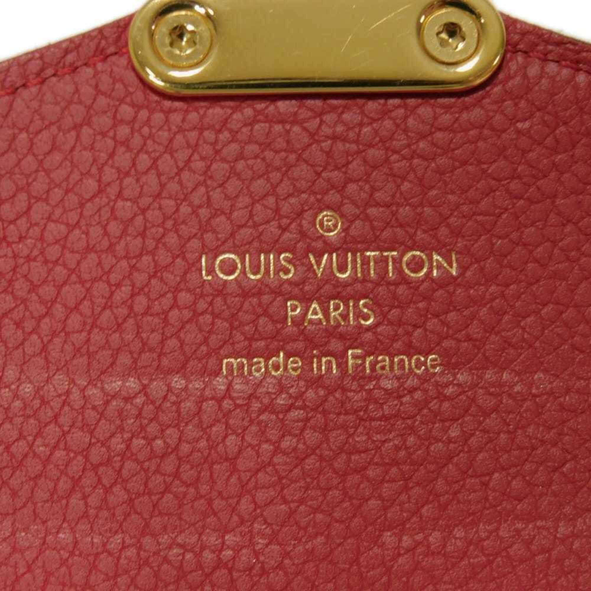 Louis Vuitton Louis Vuitton Portefeuille Pallas Long Wallet, LV Logo, Flower, S-shaped Lock, Red Flap, Bi-fold, Monogram Cerise, M58414, Women's Size ONE SIZE - 6 Thumbnail