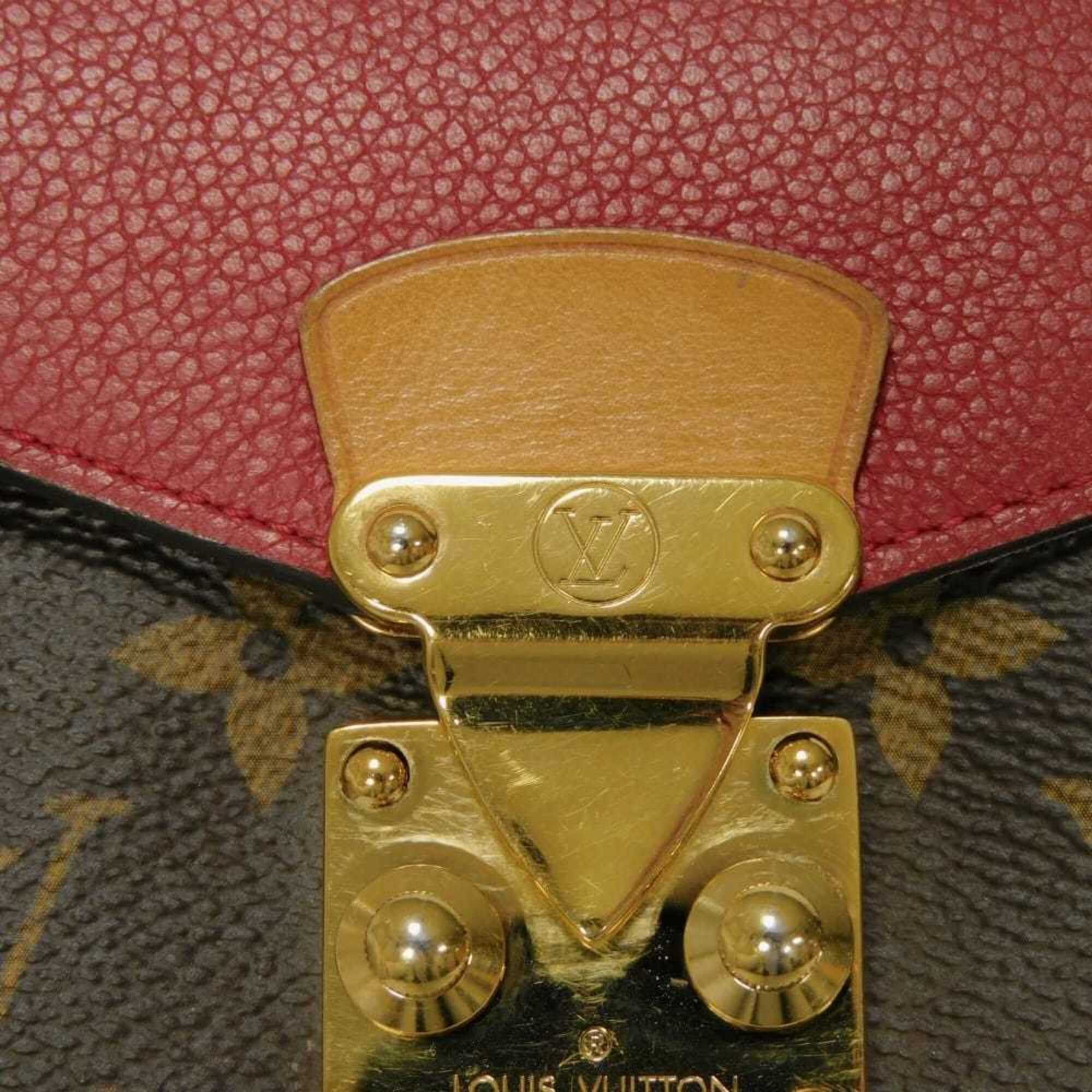 Louis Vuitton Louis Vuitton Portefeuille Pallas Long Wallet, LV Logo, Flower, S-shaped Lock, Red Flap, Bi-fold, Monogram Cerise, M58414, Women's Size ONE SIZE - 22 Thumbnail