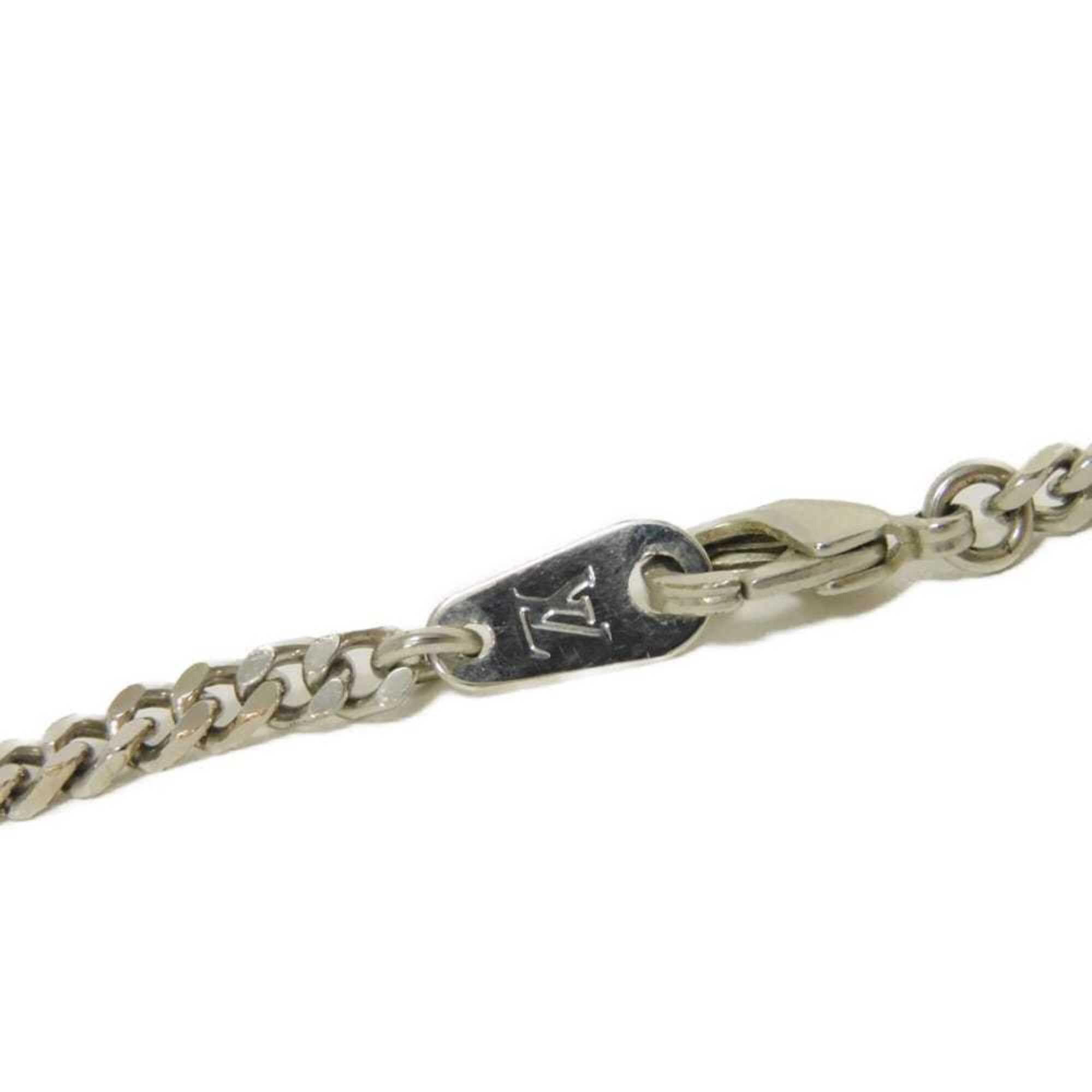 Louis Vuitton Louis Vuitton Necklace Pendant Skateboard LV Logo Virgil Abloh Enamel 60cm Monogram Green MP3277 Men's Size ONE SIZE - 12 Thumbnail