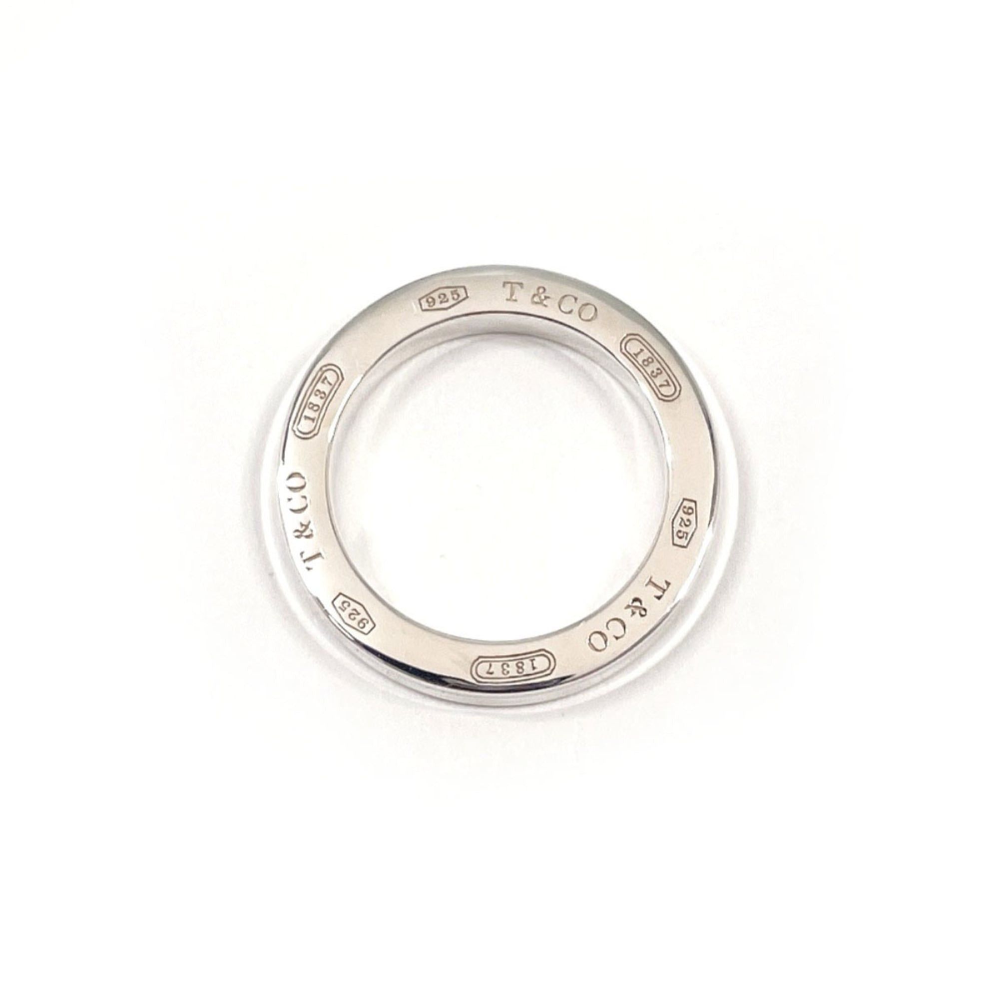 Tiffany & Co. TIFFANY&Co. Tiffany 1837 Circle Pendant Top, Sterling Silver 925, Unisex Size ONE SIZE - 2 Thumbnail
