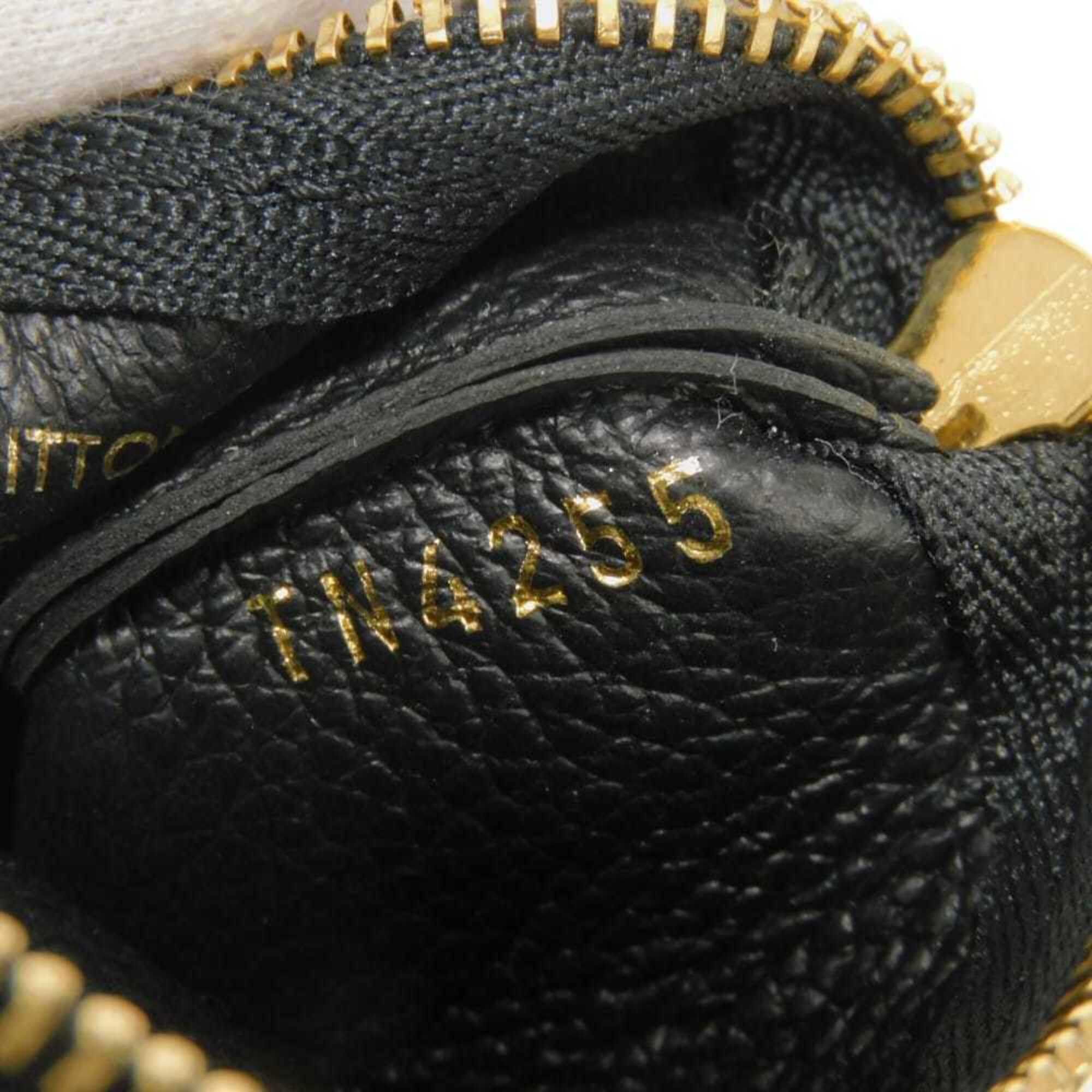 Louis Vuitton Louis Vuitton coin case, Pochette Clé, LV logo, flower embossed, key ring, Monogram Empreinte Noir, M80879, for men and women. Size ONE SIZE - 7 Thumbnail