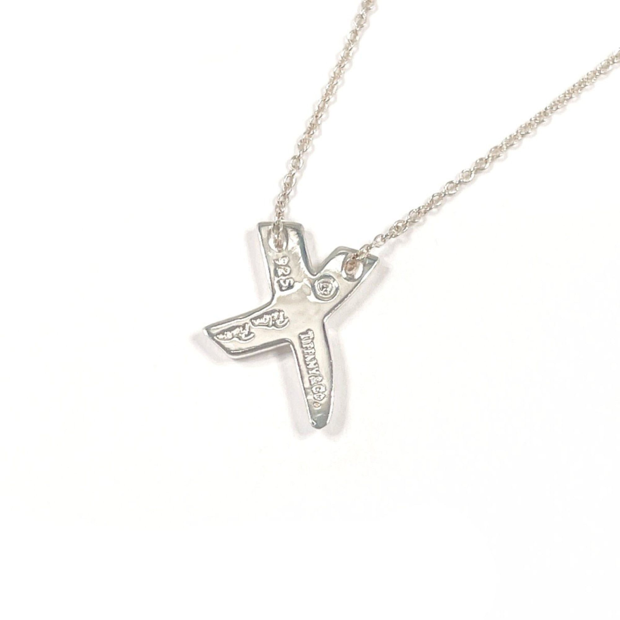 Tiffany & Co. TIFFANY&Co. Tiffany Graffiti x Kiss Paloma Picasso Necklace, Sterling Silver 925, Silver, Women's Size ONE SIZE - 2 Thumbnail