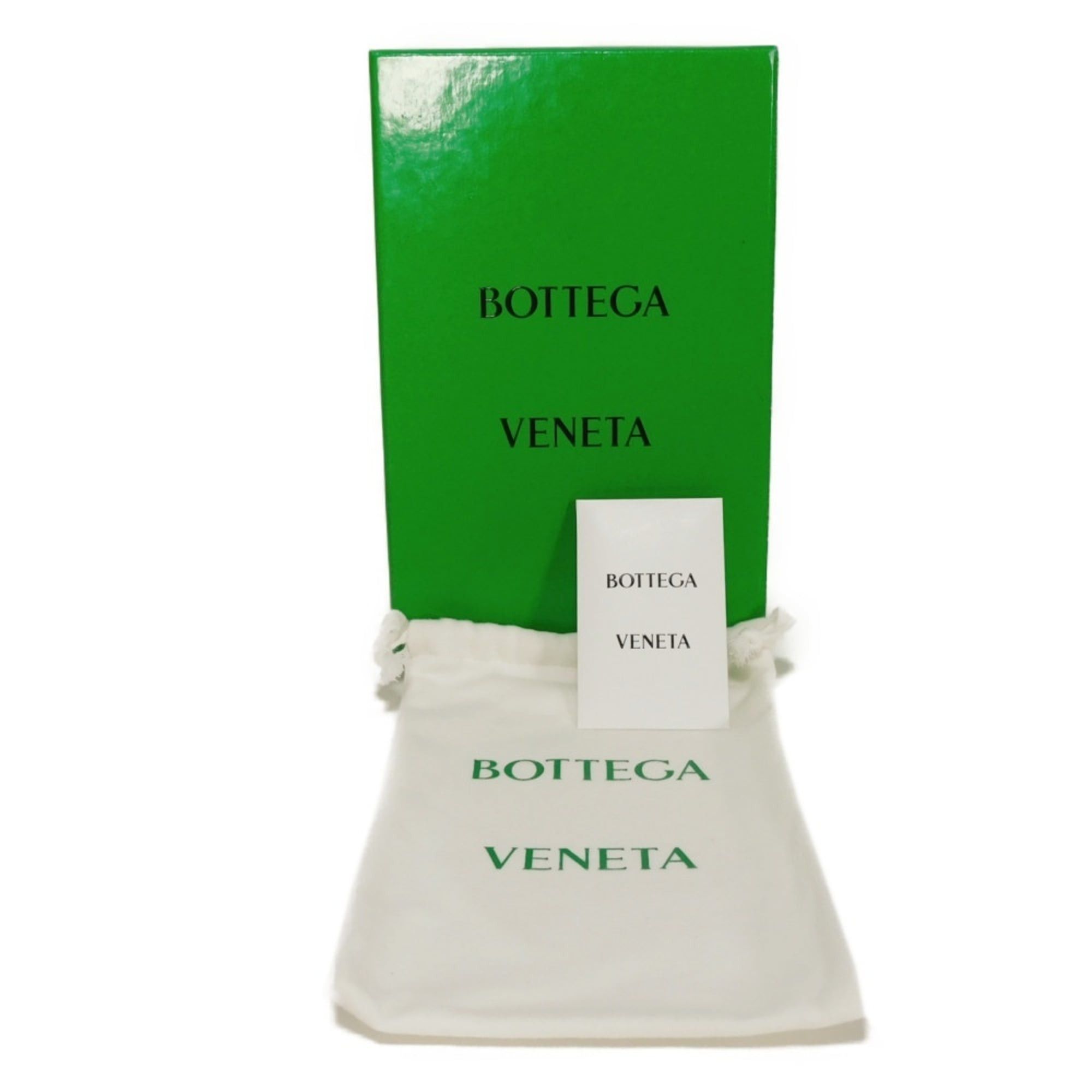 Bottega Veneta Bottega Veneta Continental Trifold Wallet, Ivory, RFID IC Plate Plaster, 578751 VMAU1 9644, Men's & Women's Size ONE SIZE - 24 Thumbnail