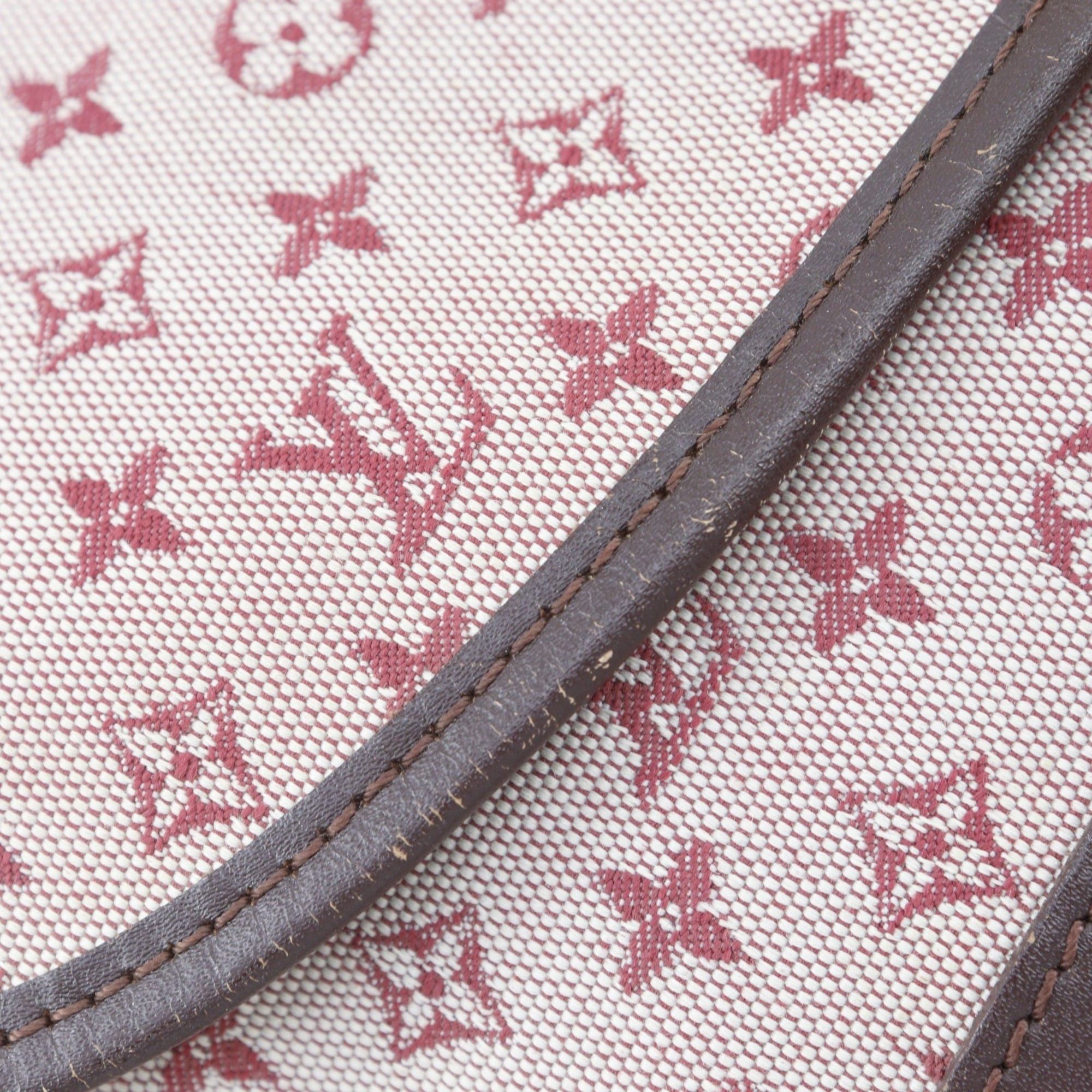 Louis Vuitton Louis Vuitton Belanger Shoulder Bag M92171 Monogram Mini Canvas Cherry 2004 Red TH0014 A5 Flap Women's Size ONE SIZE - 12 Thumbnail