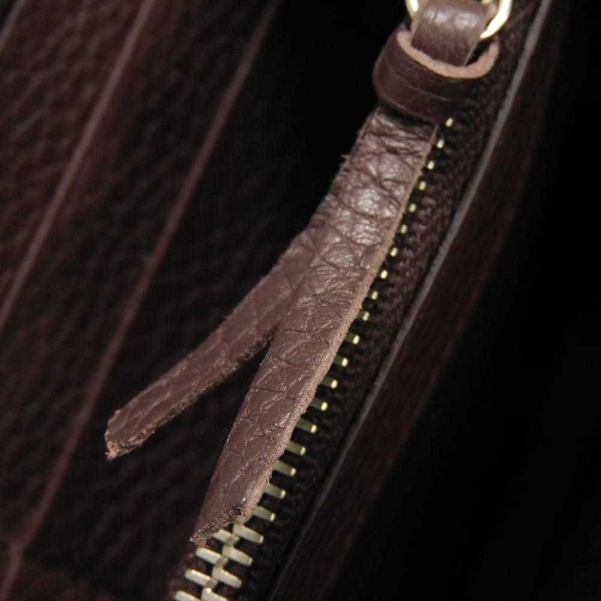 Balenciaga Balenciaga Classic Continental Wallet (Old Model), Round Zipper, Perforated, Bordeaux, 443521 DQOIN 6130, Men's & Women's Size ONE SIZE - 17 Thumbnail