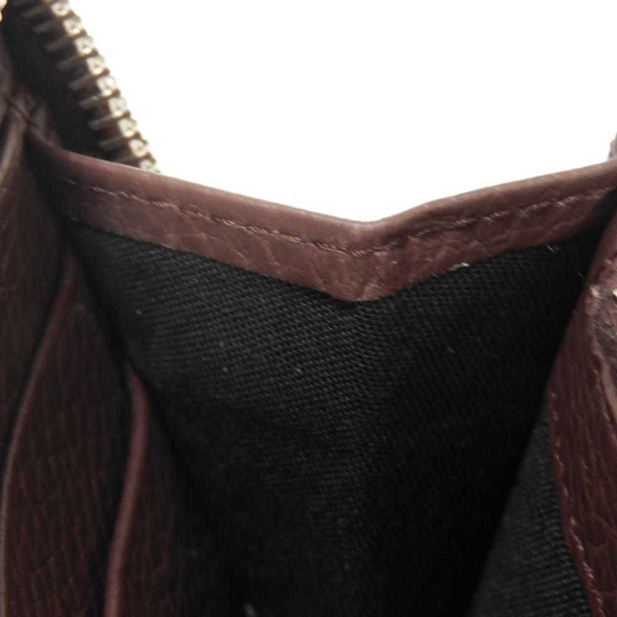 Balenciaga Balenciaga Classic Continental Wallet (Old Model), Round Zipper, Perforated, Bordeaux, 443521 DQOIN 6130, Men's & Women's Size ONE SIZE - 11 Thumbnail