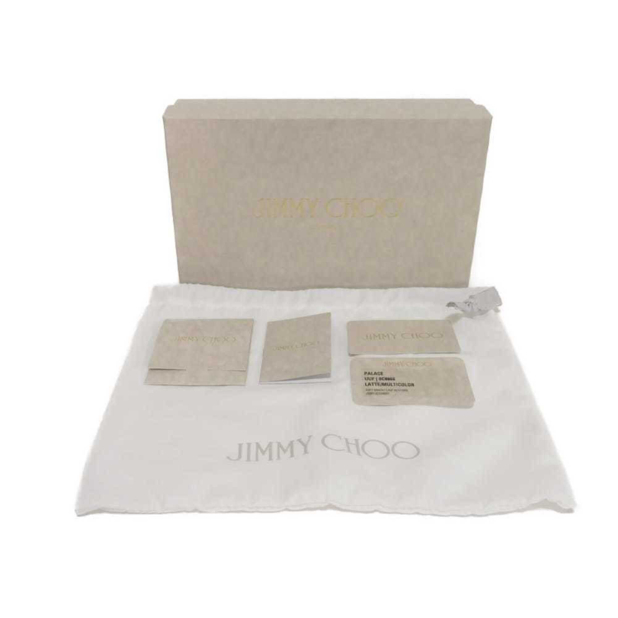 Jimmy Choo Jimmy Choo Palace Chain Wallet Crossbody Shoulder Bag with Star Studs, Multicolor Ivory, PALACE UUF 8866, Women's Size ONE SIZE - 23 Thumbnail