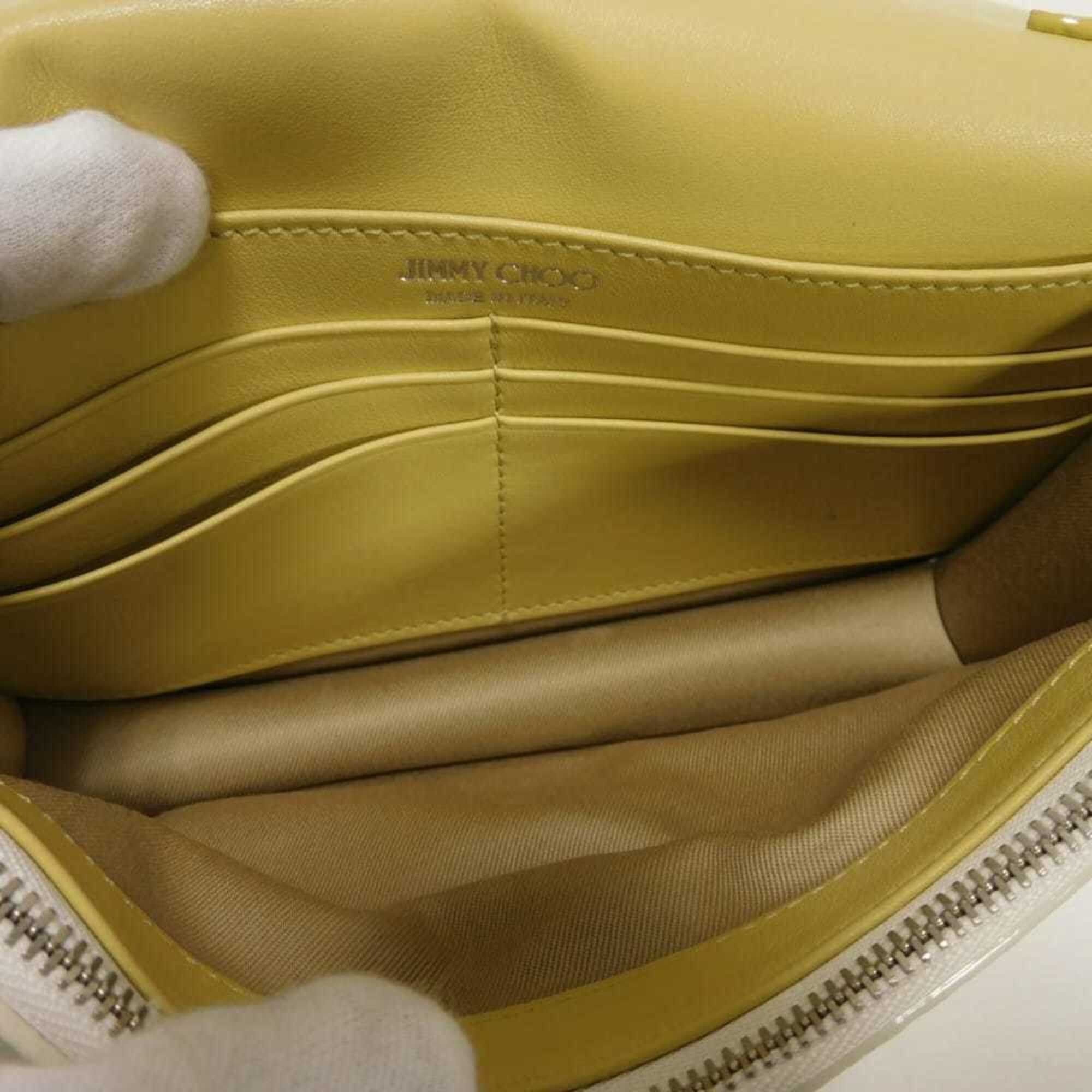 Jimmy Choo Jimmy Choo Palace Chain Wallet Crossbody Shoulder Bag with Star Studs, Multicolor Ivory, PALACE UUF 8866, Women's Size ONE SIZE - 8 Thumbnail