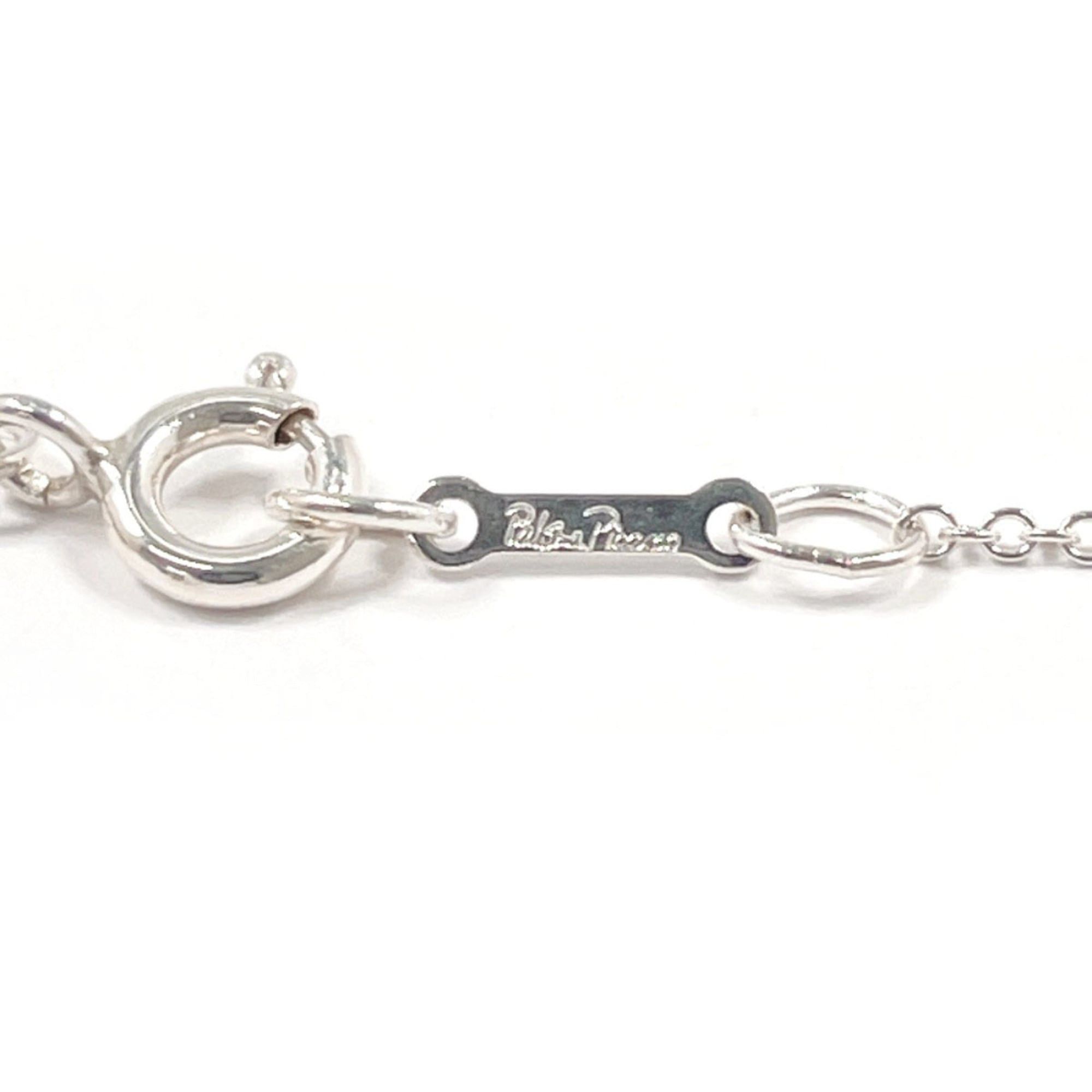 Tiffany & Co. TIFFANY&Co. Tiffany Double Loving Heart Paloma Picasso Necklace, Sterling Silver 925, Women's Size ONE SIZE - 6 Thumbnail