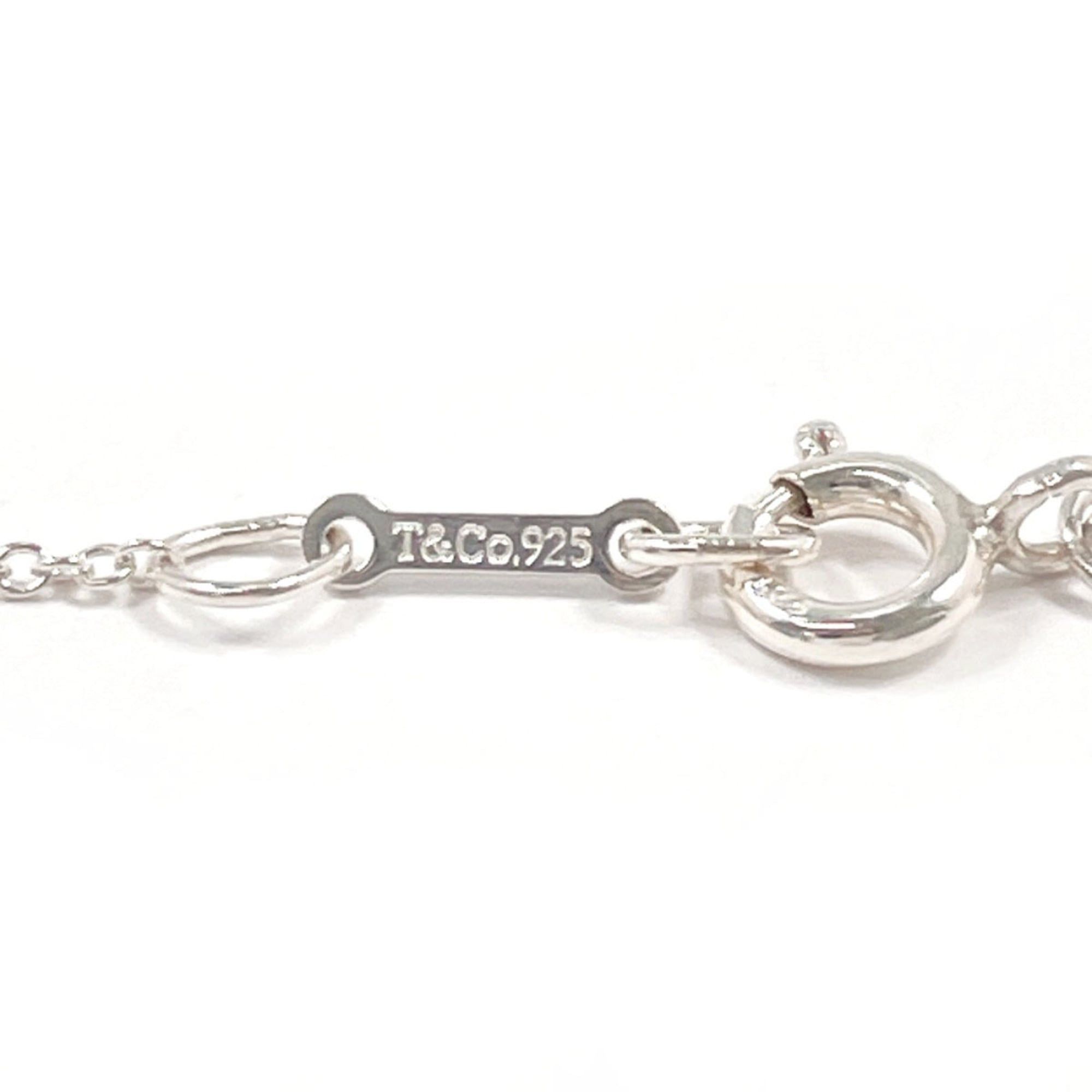 Tiffany & Co. TIFFANY&Co. Tiffany Double Loving Heart Paloma Picasso Necklace, Sterling Silver 925, Women's Size ONE SIZE - 5 Thumbnail