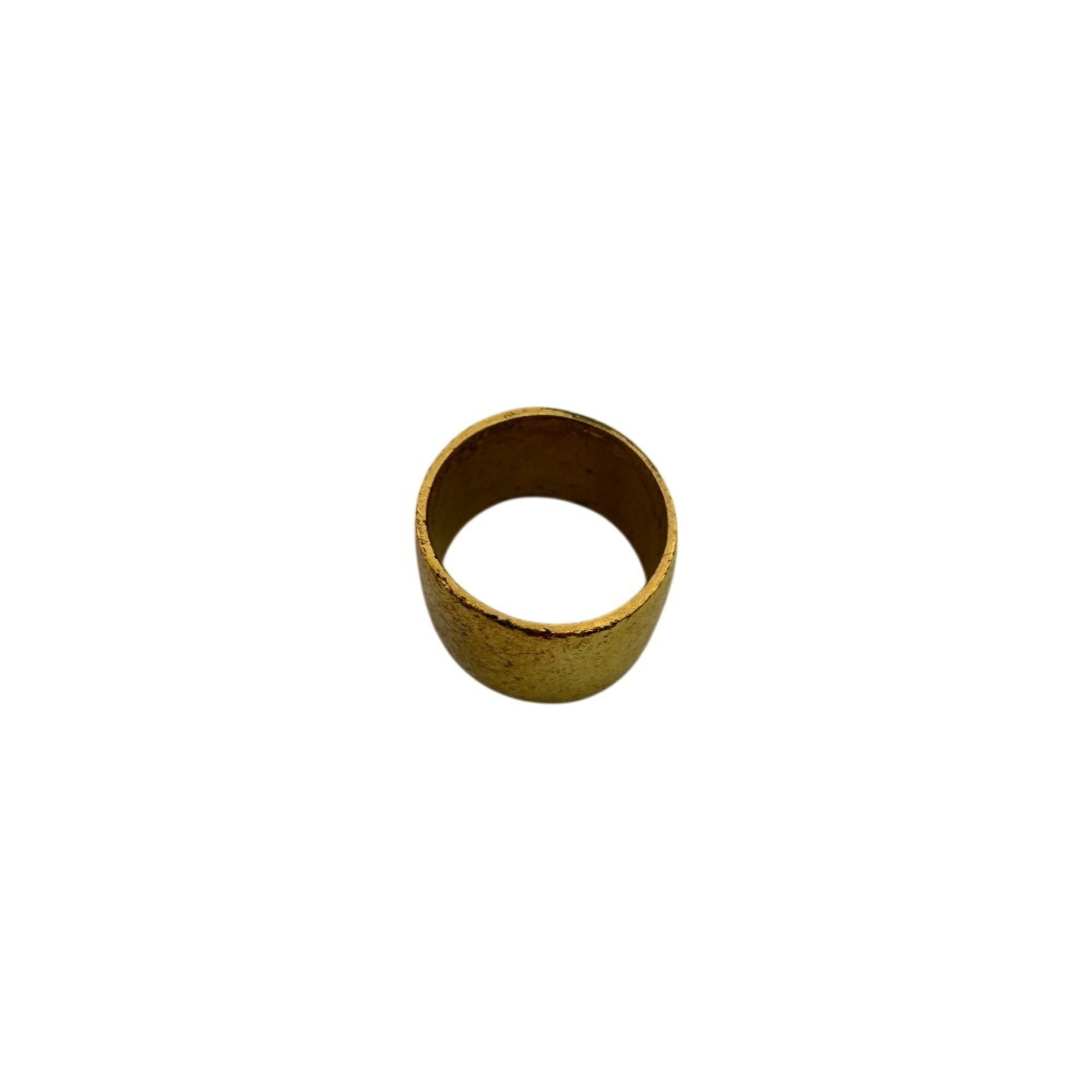 Chanel CHANEL 01A Rhinestone Coco Mark Ring (Size 12) Size ONE SIZE - 5 Thumbnail