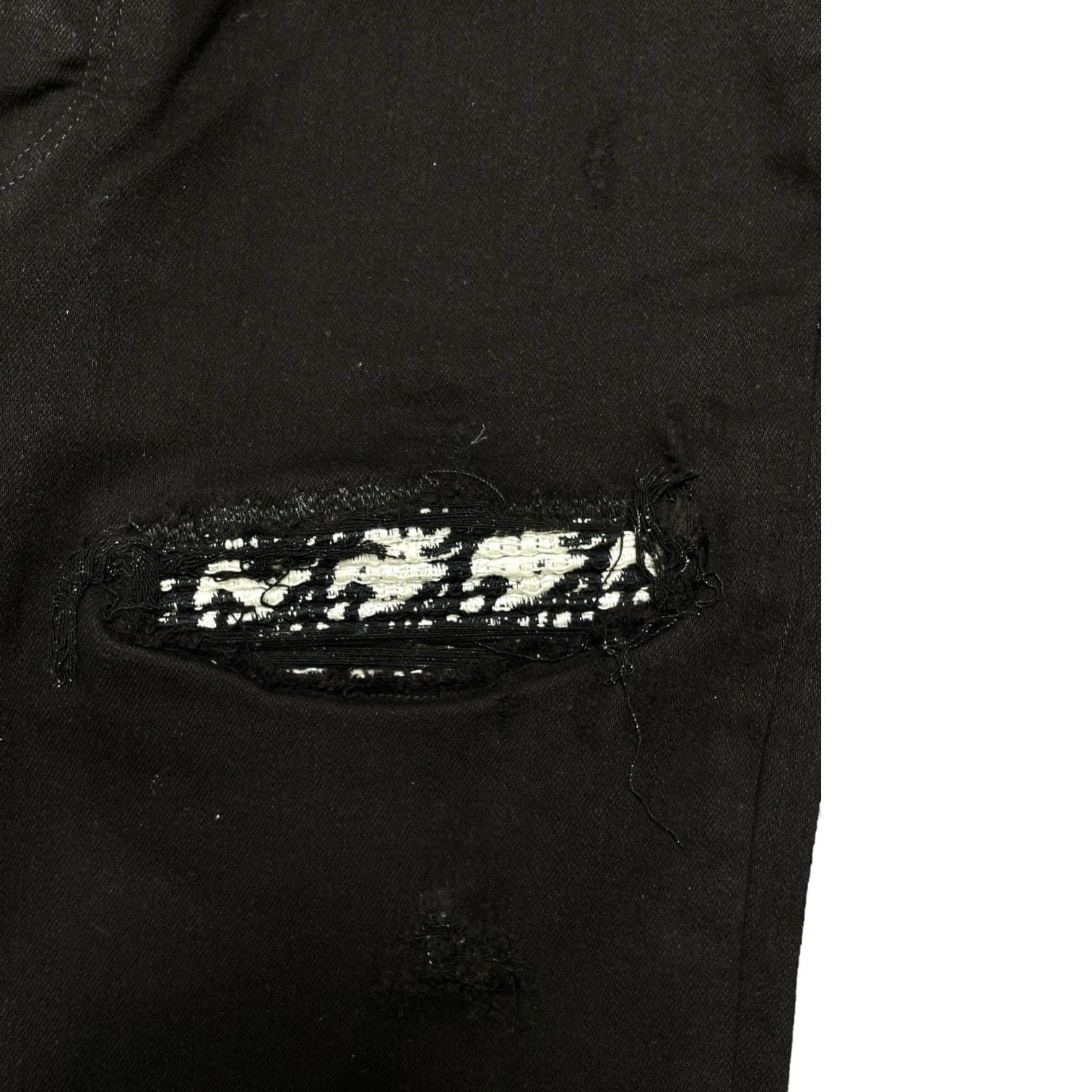 Amiri Amiri MX1 Boucle Patch Jeans Aged Black Size US 30 / EU 46 - 3 Thumbnail