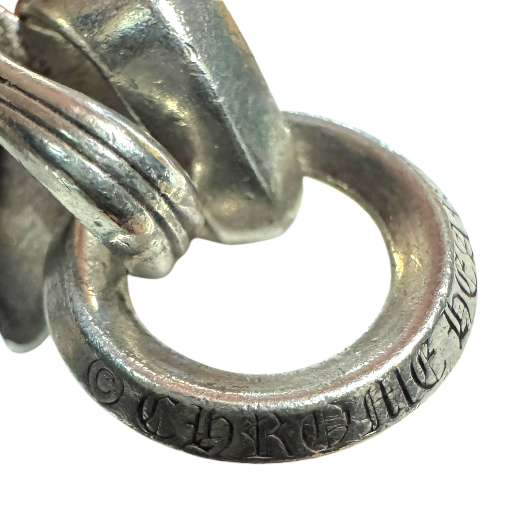 Chrome Hearts Double CH Cross Pendant w Attached Bale Silver Size ONE SIZE - 8 Thumbnail