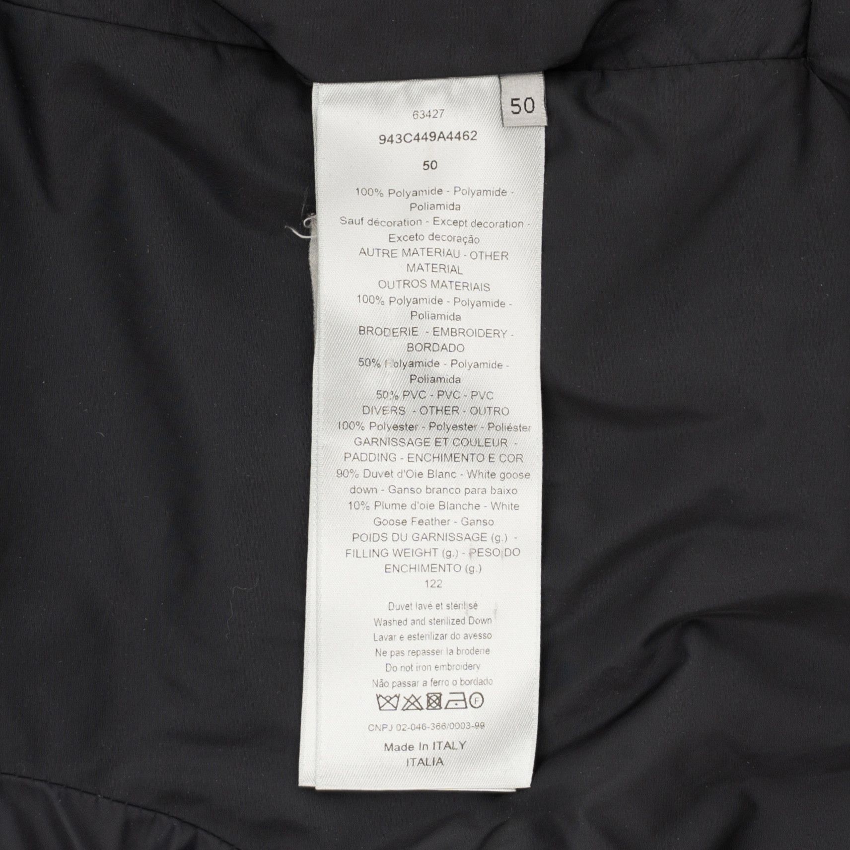 Dior Dior Oblique Down Jacket Purple Size US XL / EU 56 / 4 - 6 Thumbnail