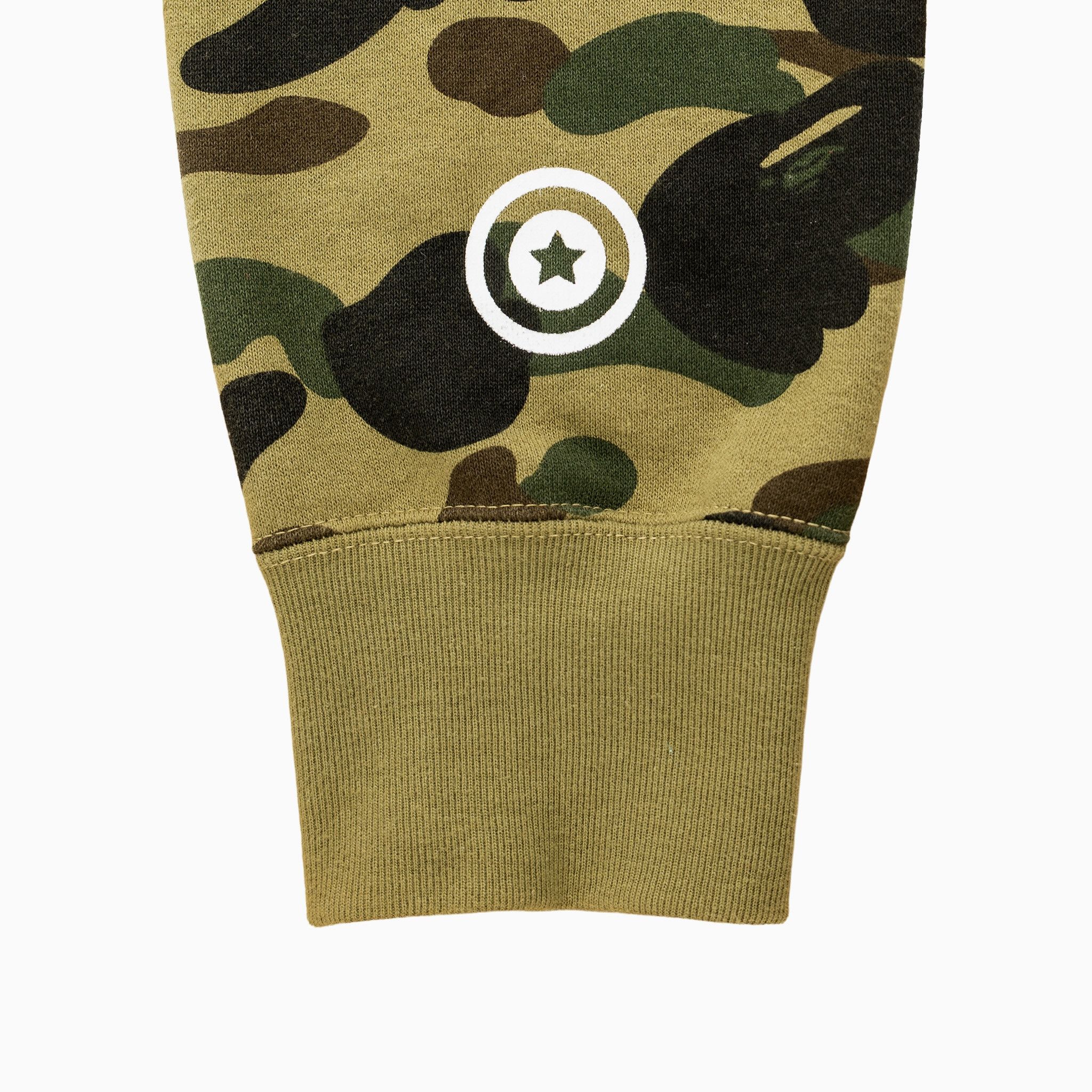 Bape Shark Full Zip Hooded Sweatshirt Color Camo Green Size US L / EU 52-54 / 3 - 5 Thumbnail