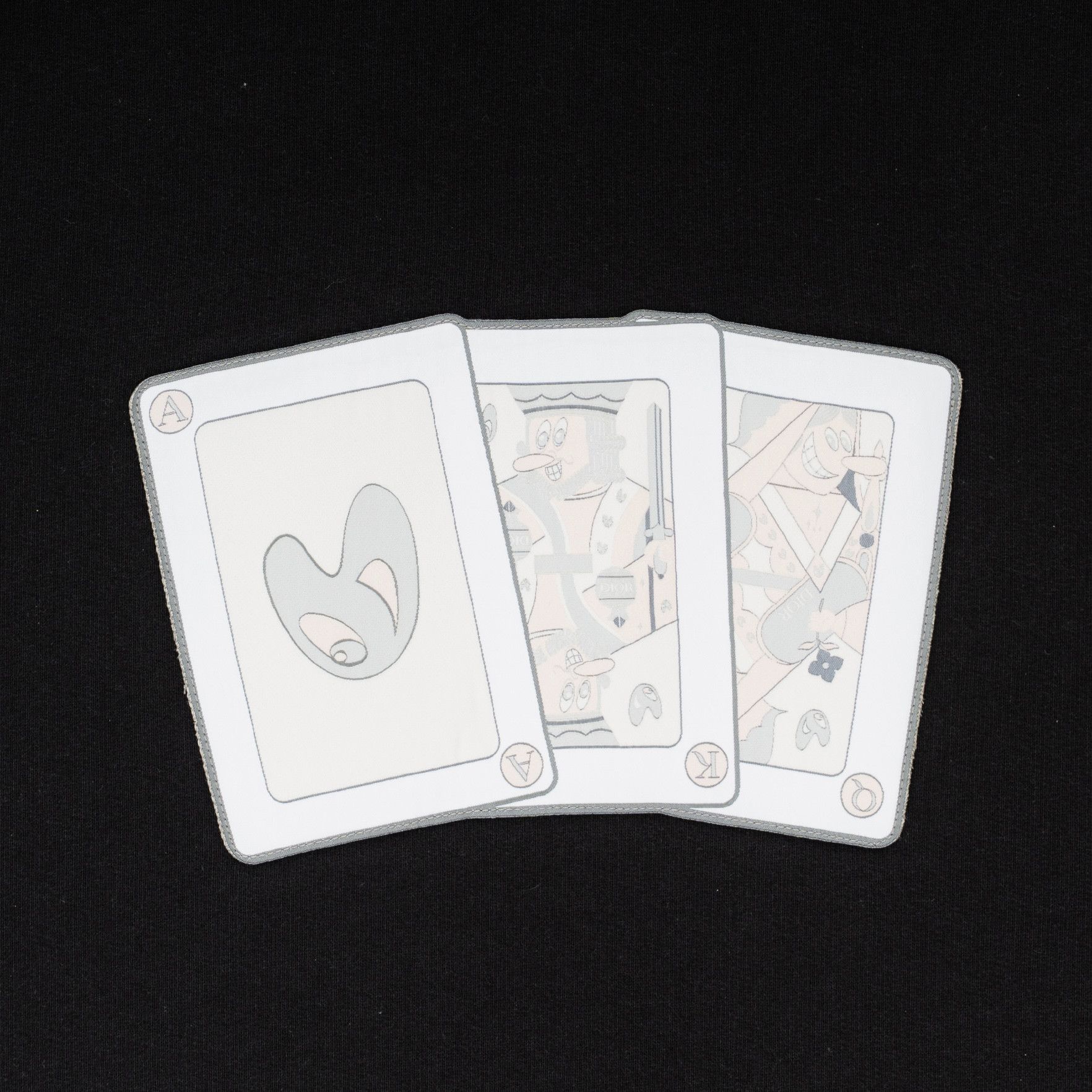Dior Dior x Kenny Scharf Playing Cards Logo Hooded Sweatshirt Bla Size US L / EU 52-54 / 3 - 3 Thumbnail