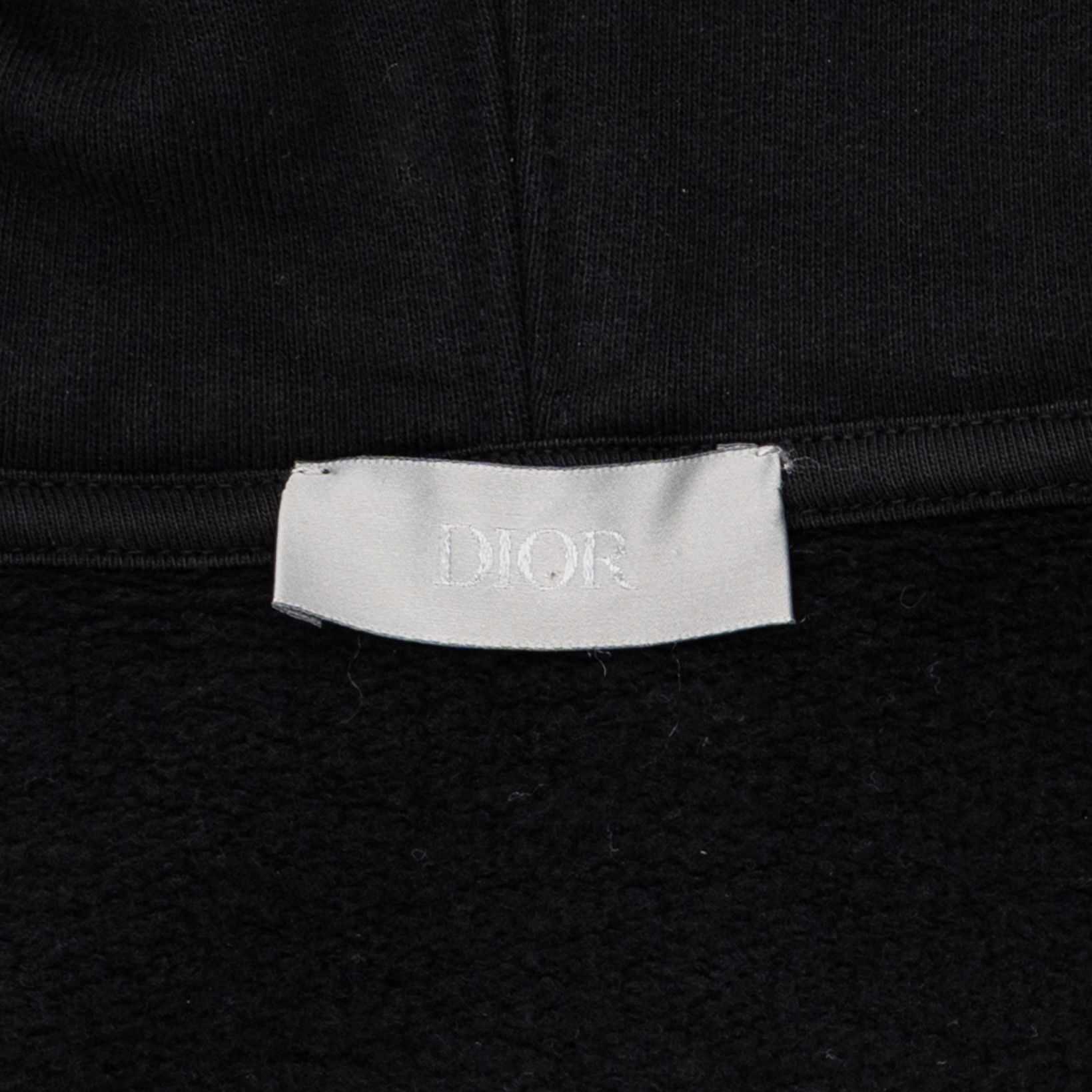 Dior Dior x Kenny Scharf Playing Cards Logo Hooded Sweatshirt Bla Size US L / EU 52-54 / 3 - 5 Thumbnail