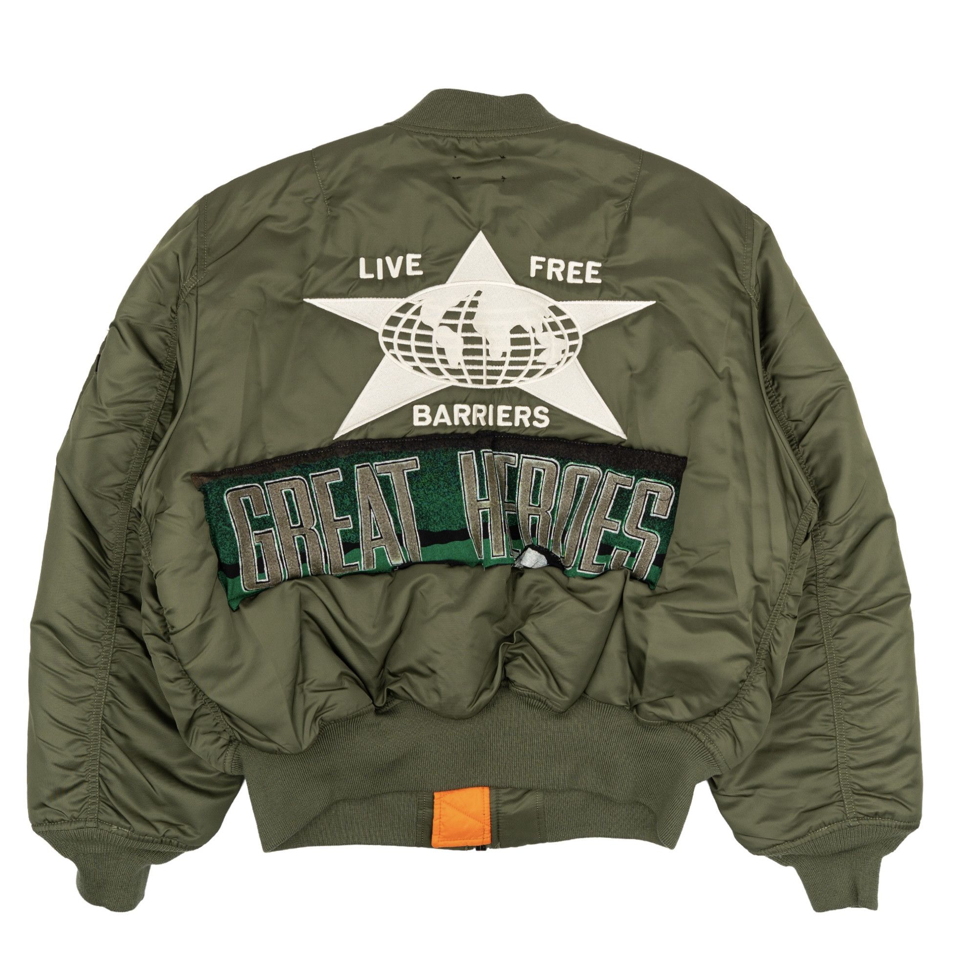 Barriers x Alpha Industries Complexcon Exclusive Multi Patch Bomber Size US XL / EU 56 / 4 - 2 Thumbnail