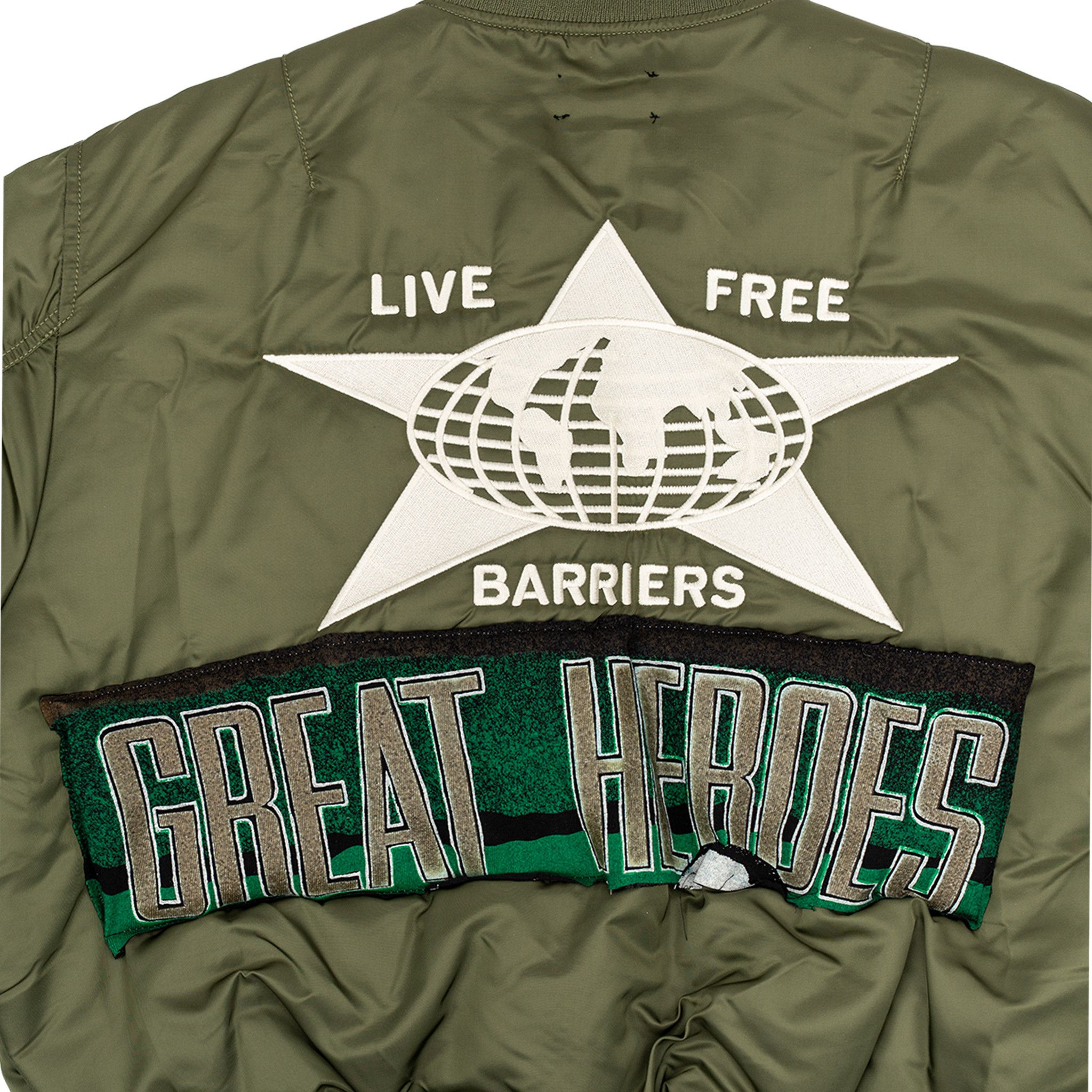 Barriers x Alpha Industries Complexcon Exclusive Multi Patch Bomber Size US XL / EU 56 / 4 - 3 Thumbnail