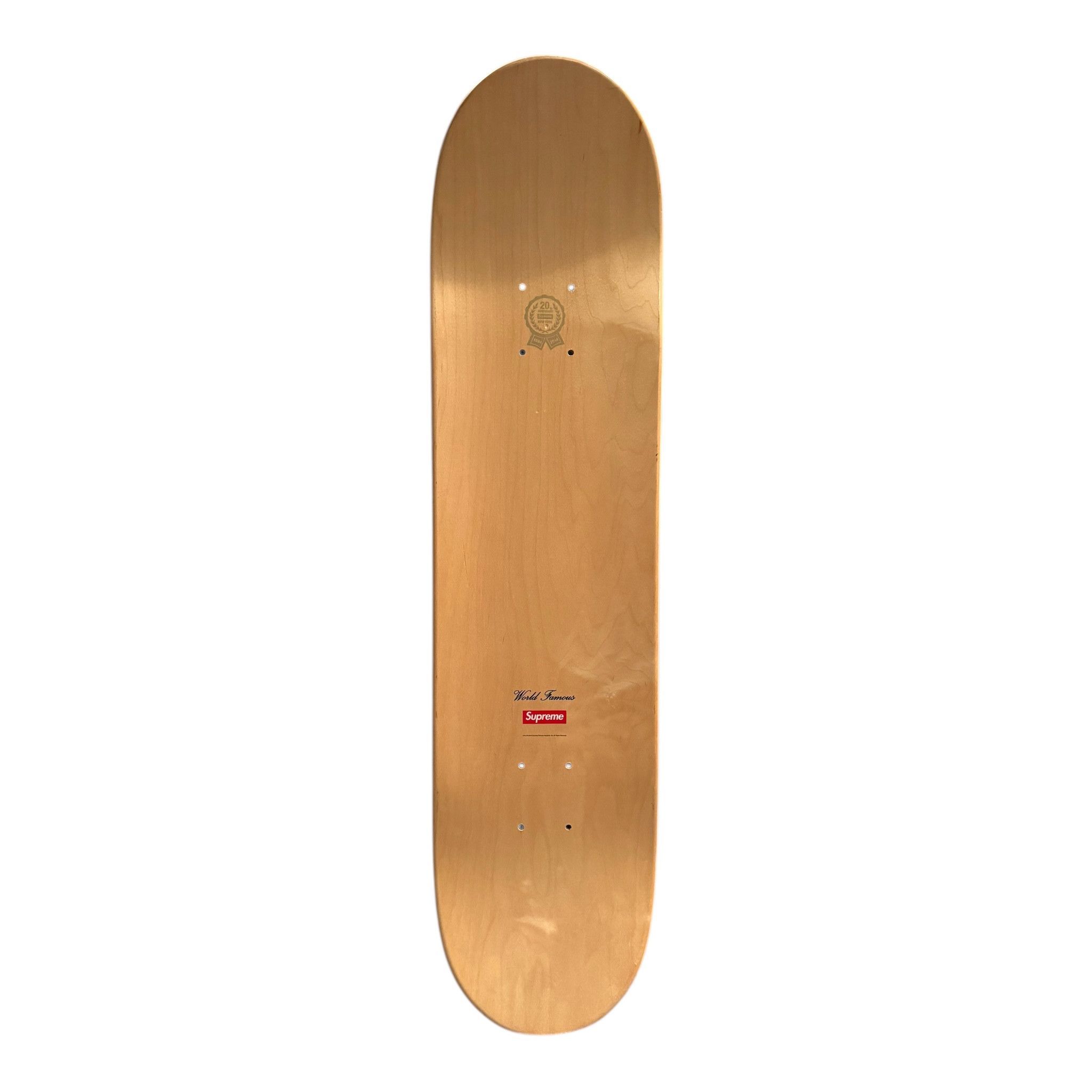 Supreme 20th Anniversary Taxi Driver Skateboard Deck Natural Size ONE SIZE - 2 Thumbnail