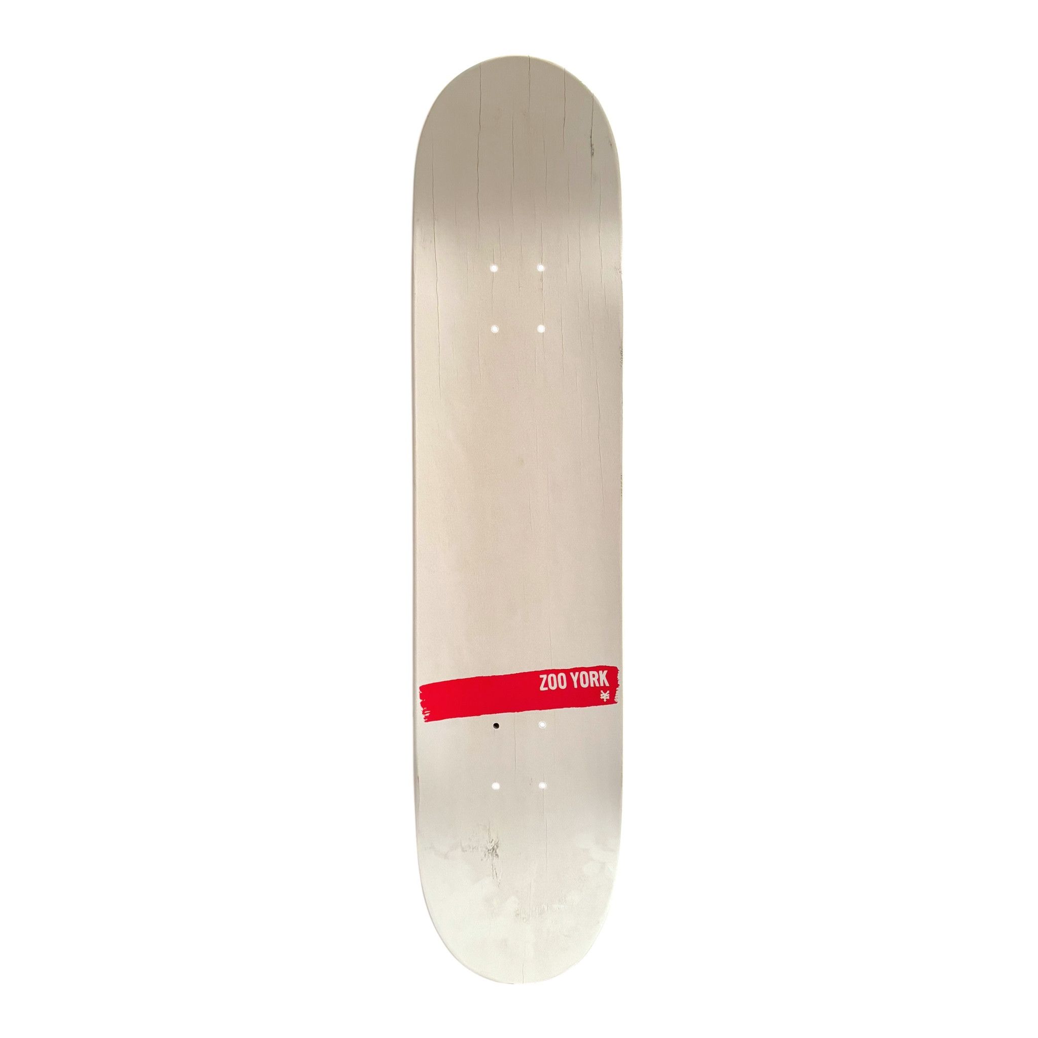 Supreme x Zoo York Zoopreme Skateboard Deck Red White Size ONE SIZE - 2 Thumbnail