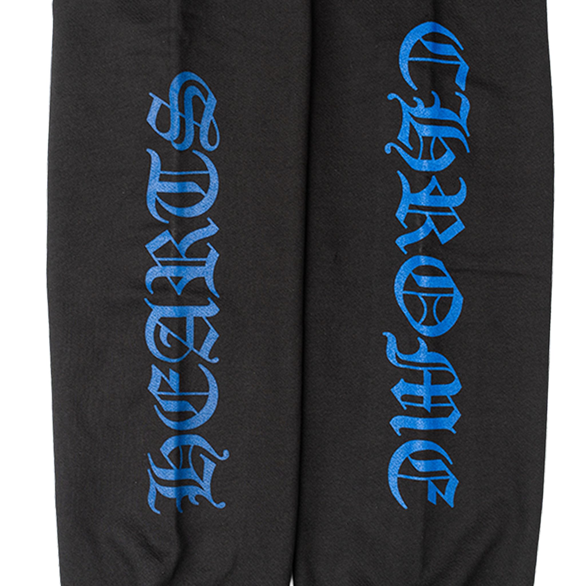Chrome Hearts Horseshoe Logo Sweatpants Black Blue (Thermal Lined) Size US 36 / EU 52 - 4 Thumbnail