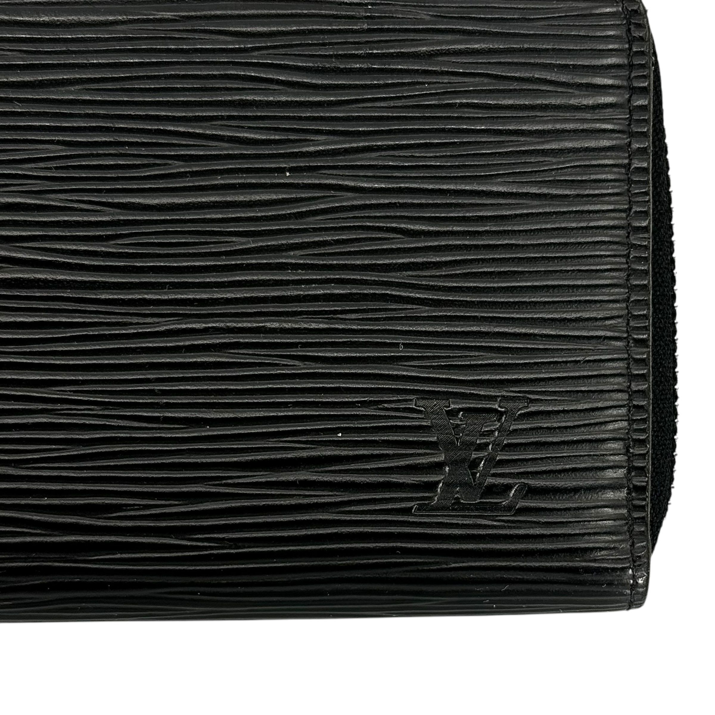 Louis Vuitton Zippy Wallet Epi Leather Black Size ONE SIZE - 3 Thumbnail