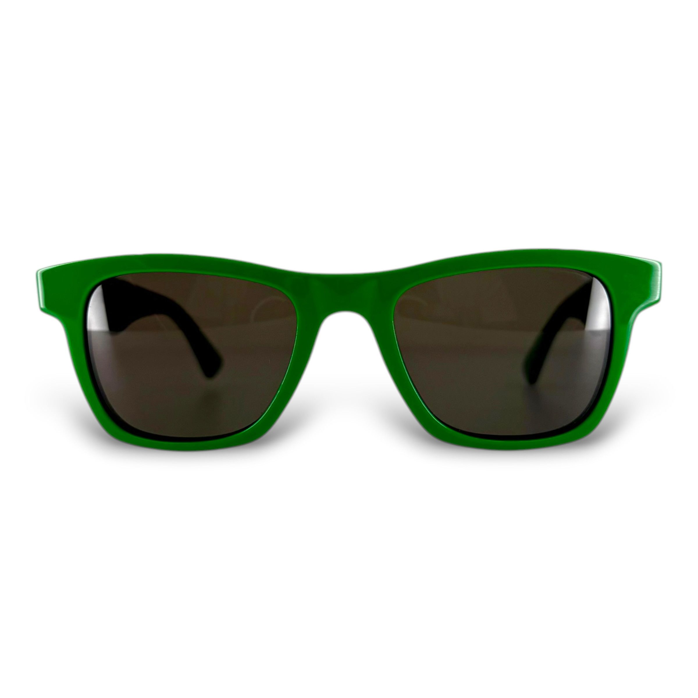 Bottega Veneta Classic Square Glasses Neon Green Size ONE SIZE - 5 Thumbnail