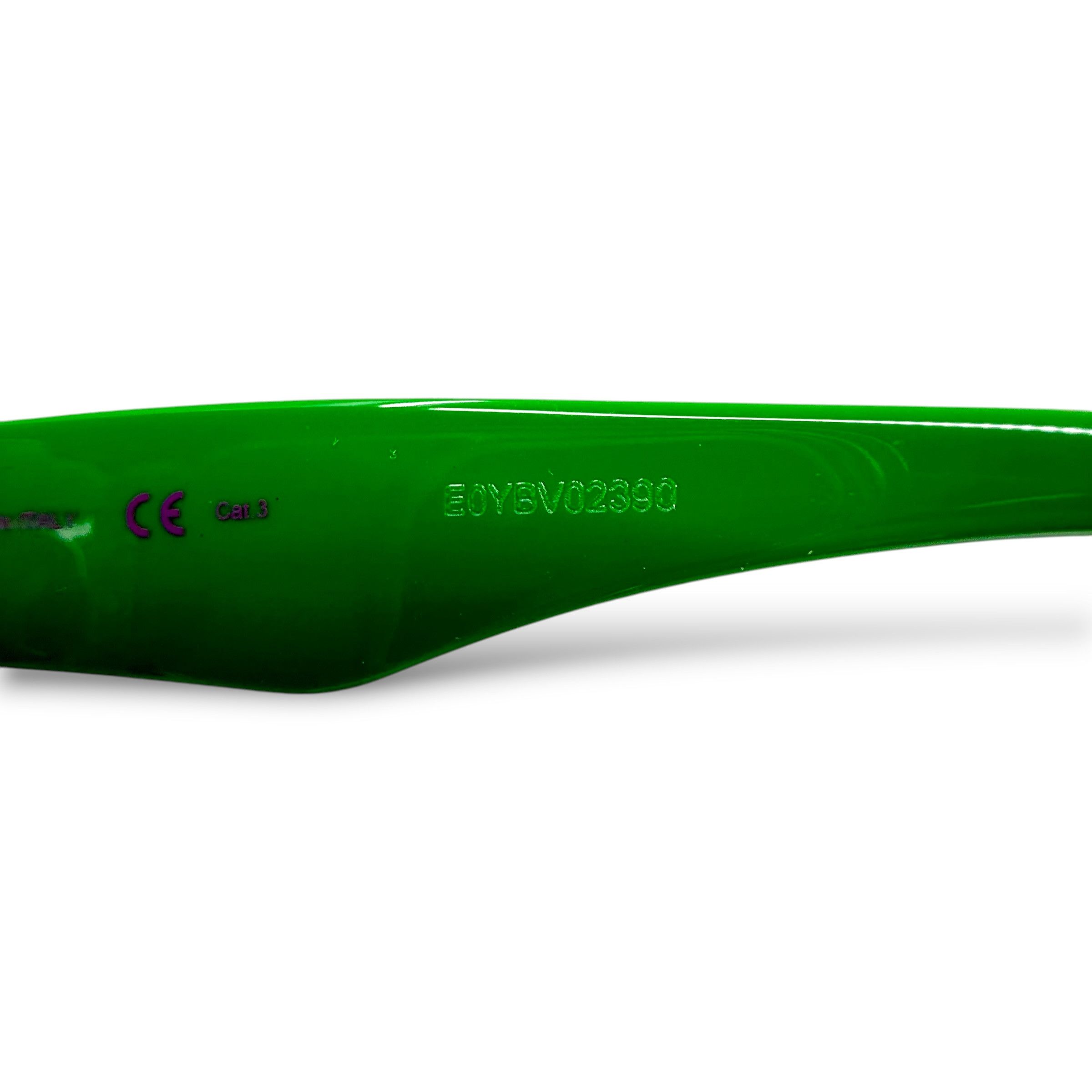 Bottega Veneta Classic Square Glasses Neon Green Size ONE SIZE - 11 Thumbnail