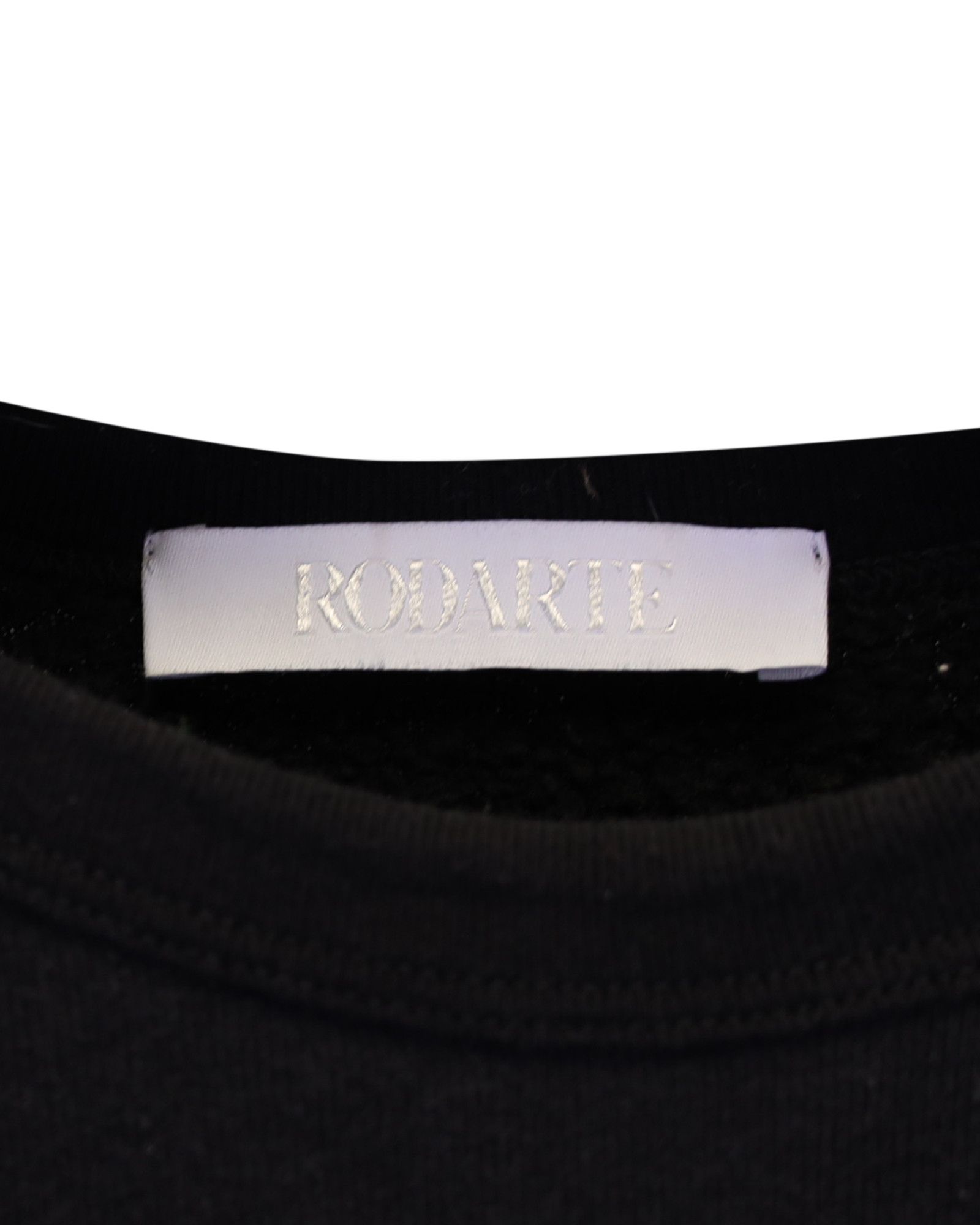 Rodarte Rodarte Radarte Sweater in Black Polyester Size XS / US 0-2 / IT 36-38 - 2 Thumbnail