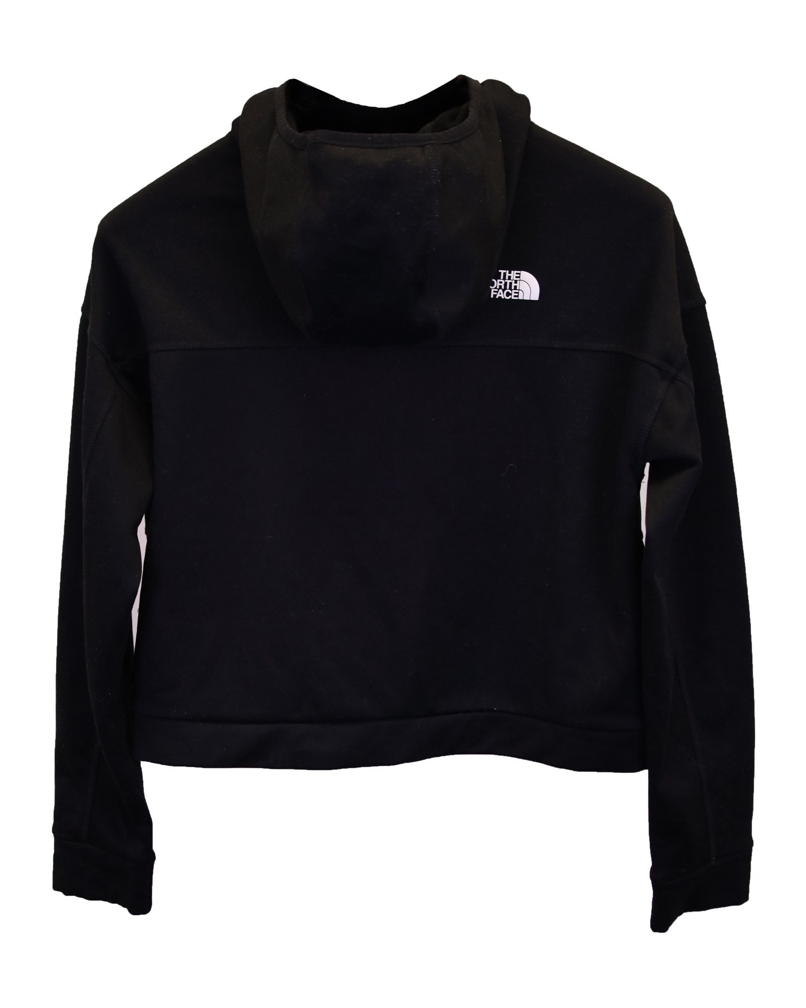 The North Face The North Face Cropped Hoodie in Black Polyester Size S / US 4 / IT 40 - 2 Thumbnail