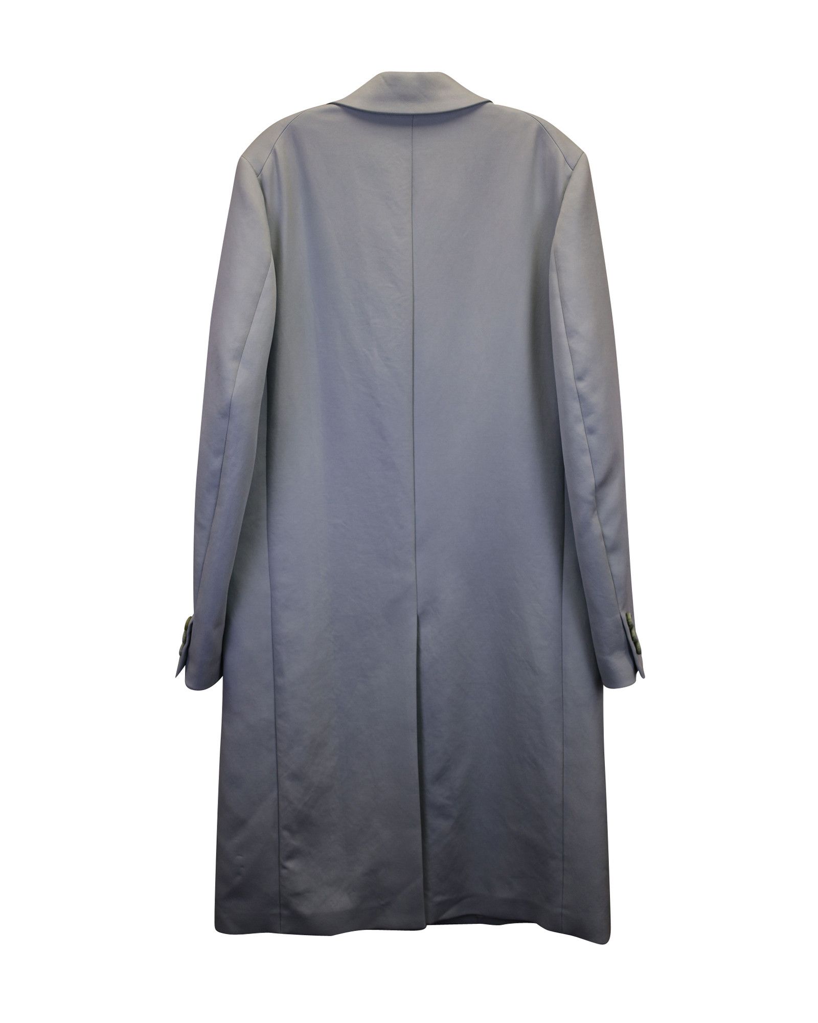Joseph Joseph Tailored Double-Breasted Long Coat in Light Blue Cott Size XS / US 0-2 / IT 36-38 - 2 Thumbnail