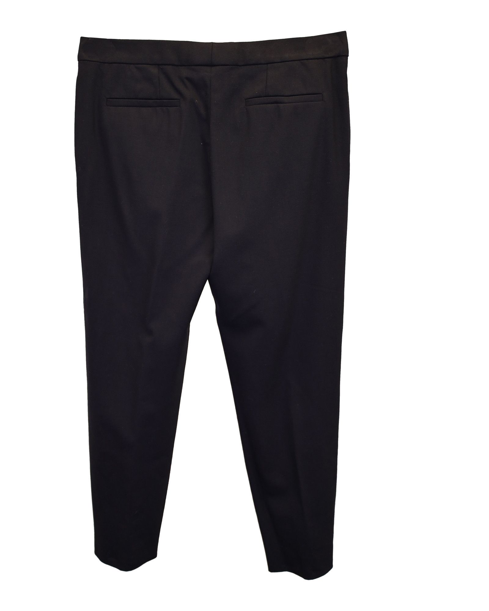 Chloe Chloe Straight-Leg Trousers in Black Virgin Wool Size 27" / US 4 / IT 40 - 2 Thumbnail