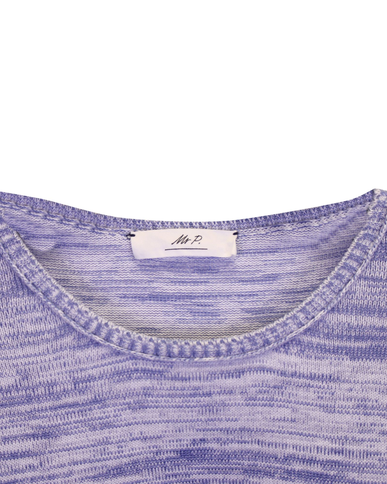 Mr P. Mr. P Striped T-shirt in Light Blue Cotton Size US XS / EU 42 / 0 - 2 Thumbnail