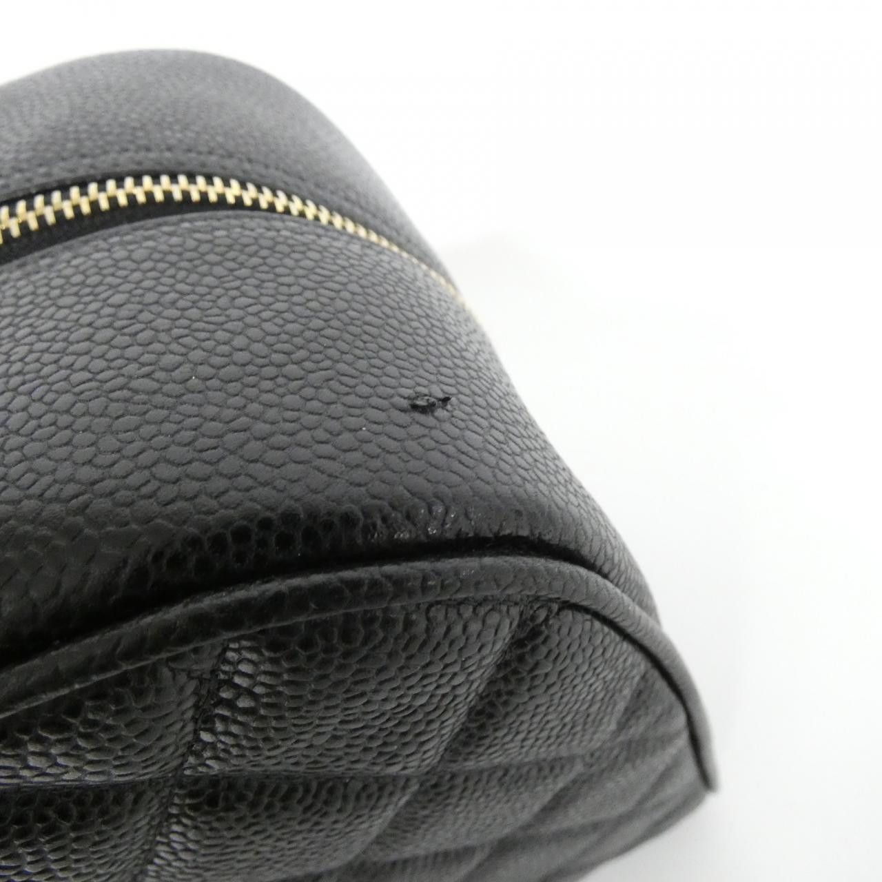 Chanel Chanel Chanel Caviar Skin Boston Bag Leather Travel Bag 20997 DUTY FREE for USA Size ONE SIZE - 4 Thumbnail