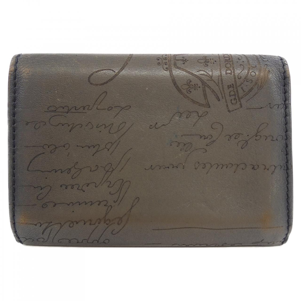Berluti Berluti Berluti Scritto Leather Card Case Leather Card Case DUTY FREE for USA Size ONE SIZE - 2 Thumbnail