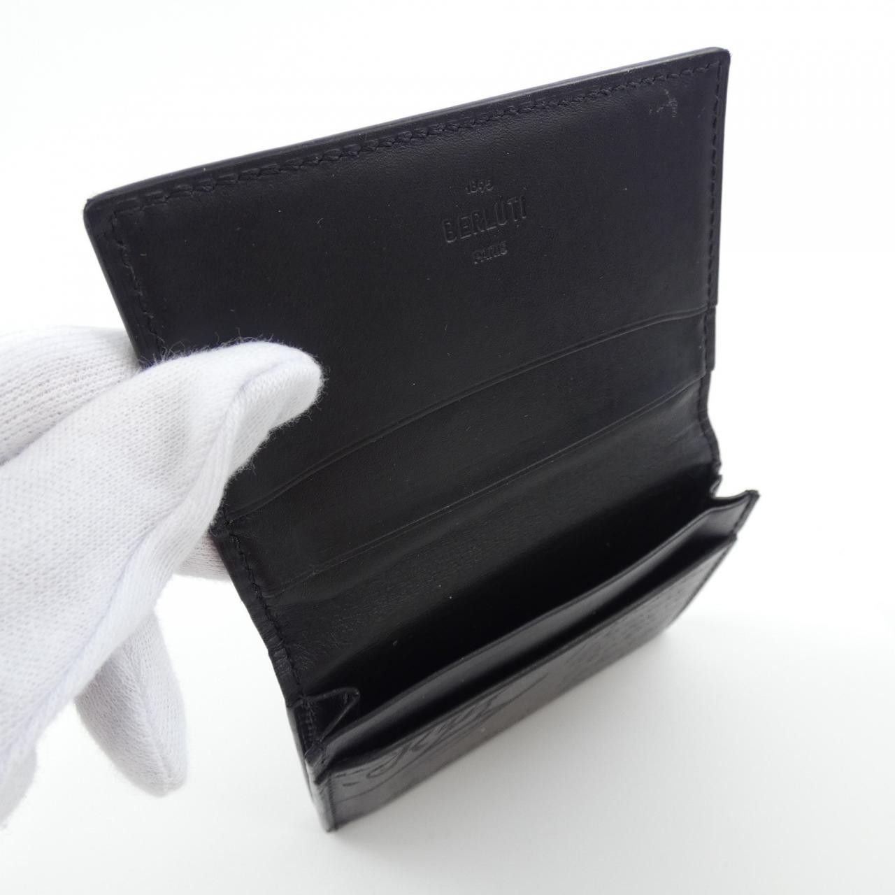 Berluti Berluti Berluti Scritto Leather Card Case Leather Card Case DUTY FREE for USA Size ONE SIZE - 5 Thumbnail