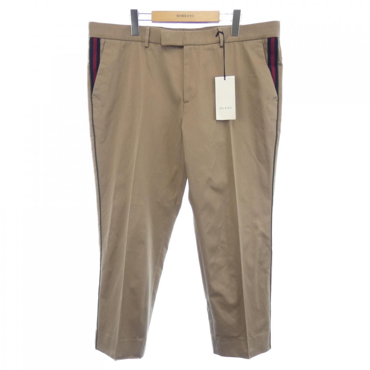 Gucci Gucci Gucci Cotton Pants Textile Pants 468518Z3732 DUTY FREE for USA Size ONE SIZE - 6 Thumbnail