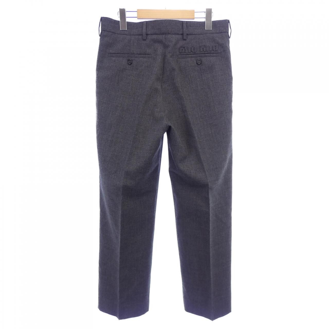 Miu Miu Miu Miu Miu Miu Pants Textile Pants MP1831 S000 11CZ DUTY FREE for USA Size ONE SIZE - 2 Thumbnail