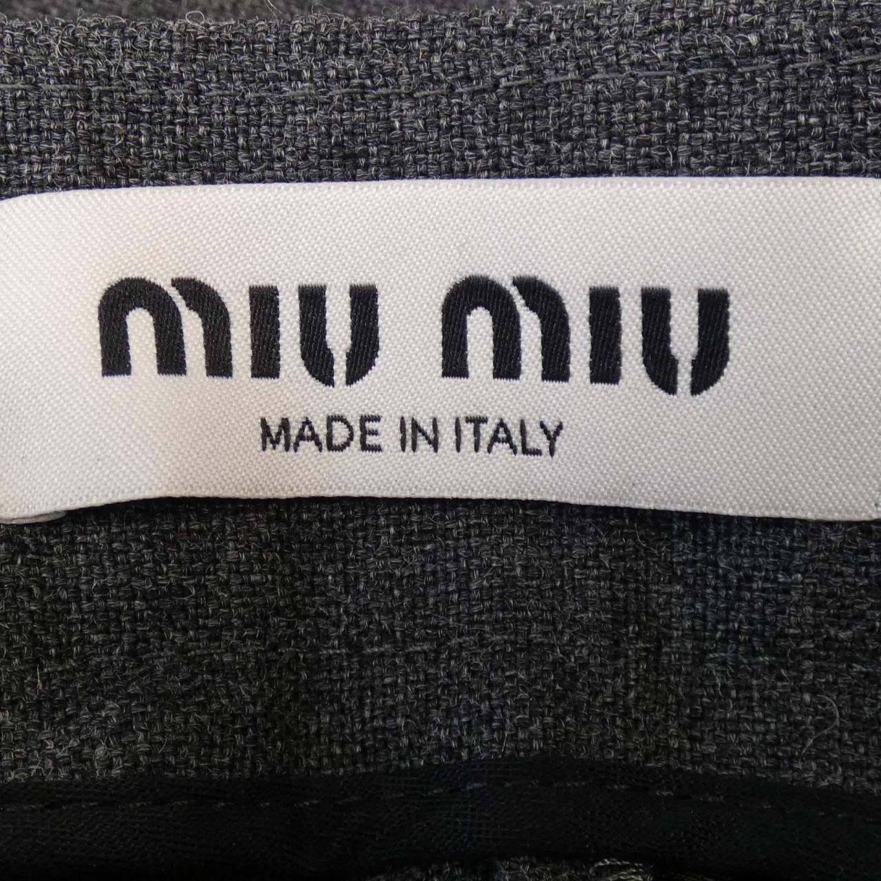 Miu Miu Miu Miu Miu Miu Pants Textile Pants MP1831 S000 11CZ DUTY FREE for USA Size ONE SIZE - 4 Thumbnail
