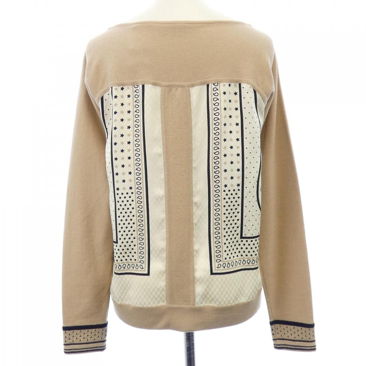 Hermes Hermes Hermes QU IMPORTE LE FLACON Cashmere Blend Knit Textile Tops DUTY FREE for USA Size ONE SIZE - 2 Thumbnail