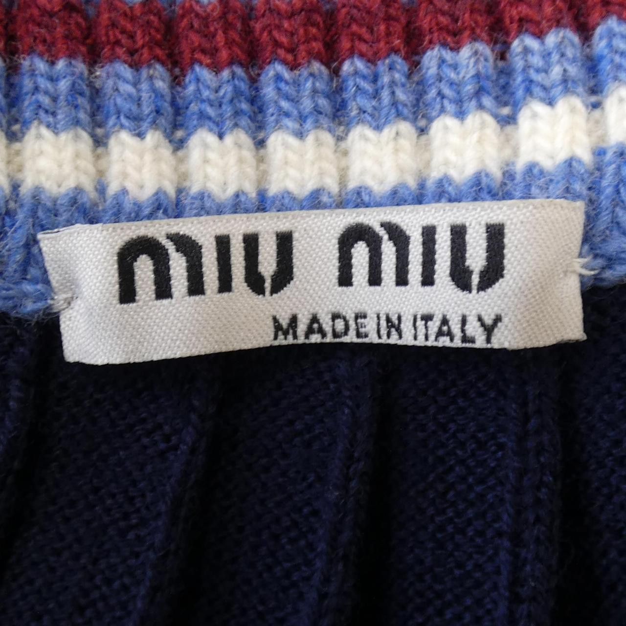 Miu Miu Miu Miu Miu Miu Skirt Skirt Textile Skirts MMG263 VT7 DUTY FREE for USA Size ONE SIZE - 4 Thumbnail
