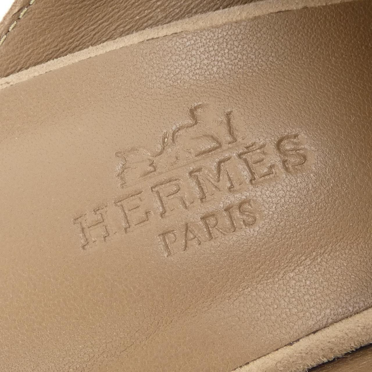 Hermes Hermes Hermes Fleur Leather Pumps Leather Shoes DUTY FREE for USA Size ONE SIZE - 6 Thumbnail