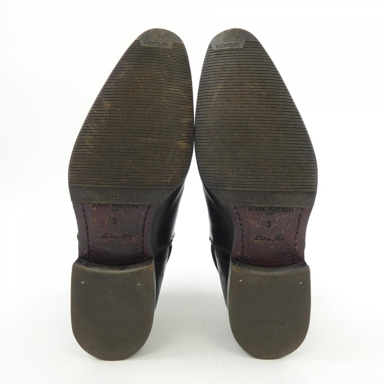 Louis Vuitton Louis Vuitton Louis Vuitton Boots Leather Shoes ST0069 DUTY FREE for USA Size ONE SIZE - 4 Thumbnail
