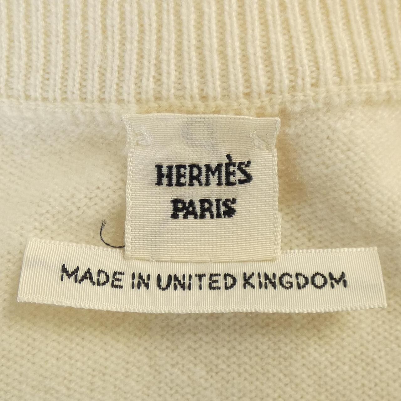 Hermes Hermes Hermes Cashmere Knit Top Textile Tops DUTY FREE for USA Size ONE SIZE - 4 Thumbnail