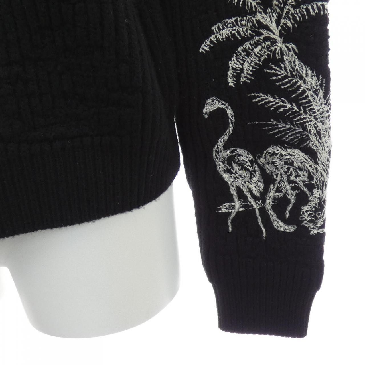 Dior Dior Christian Dior Cashmere Blend Knitwear Textile Tops 954S91AM017 DUTY FREE for USA Size ONE SIZE - 6 Thumbnail
