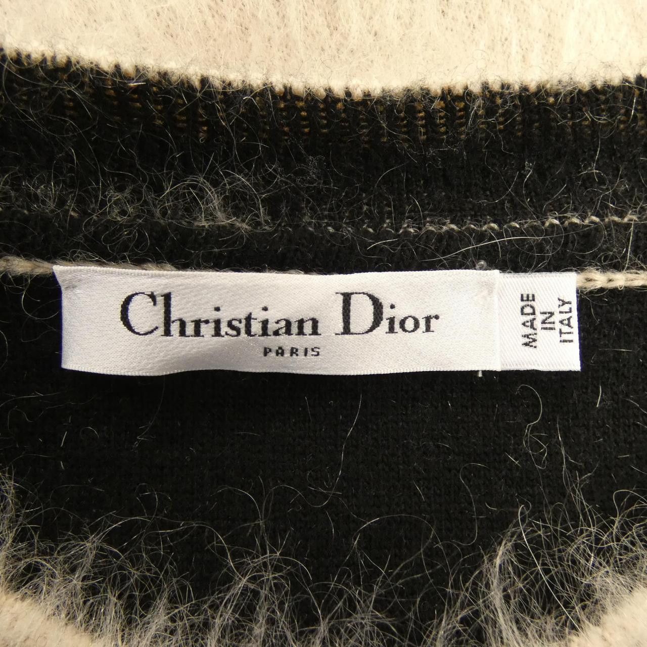 Dior Dior Christian Dior L'UNION FAIT FORCE Cashmere Blend Knitwear Textile Tops 244S41AM410 DUTY FREE for USA Size ONE SIZE - 4 Thumbnail